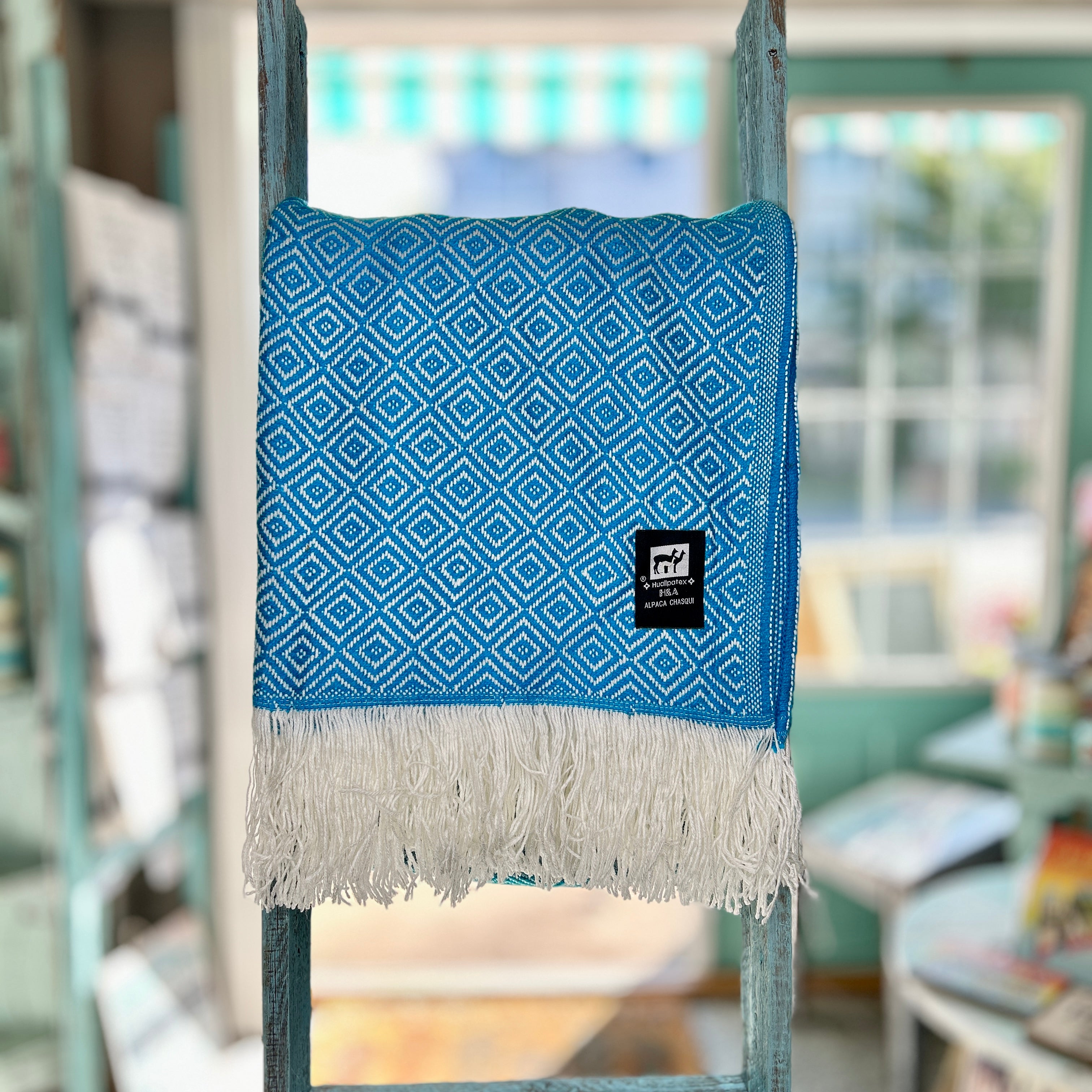 Alpaca Black Label Multi Blanket #11 - Surf's Up Home Collection