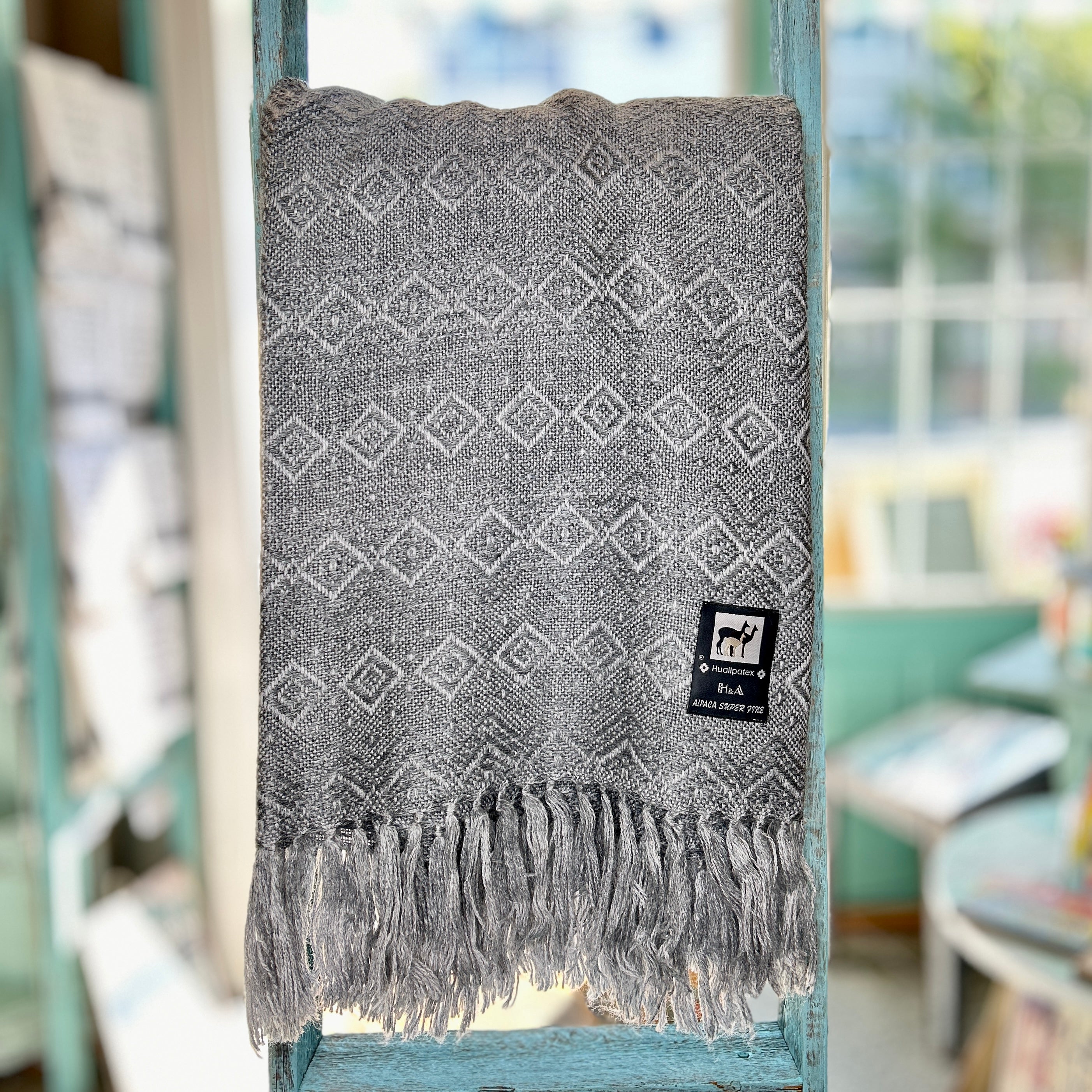 Alpaca Black Label Solid Blanket #13 - Surf's Up Home Collection