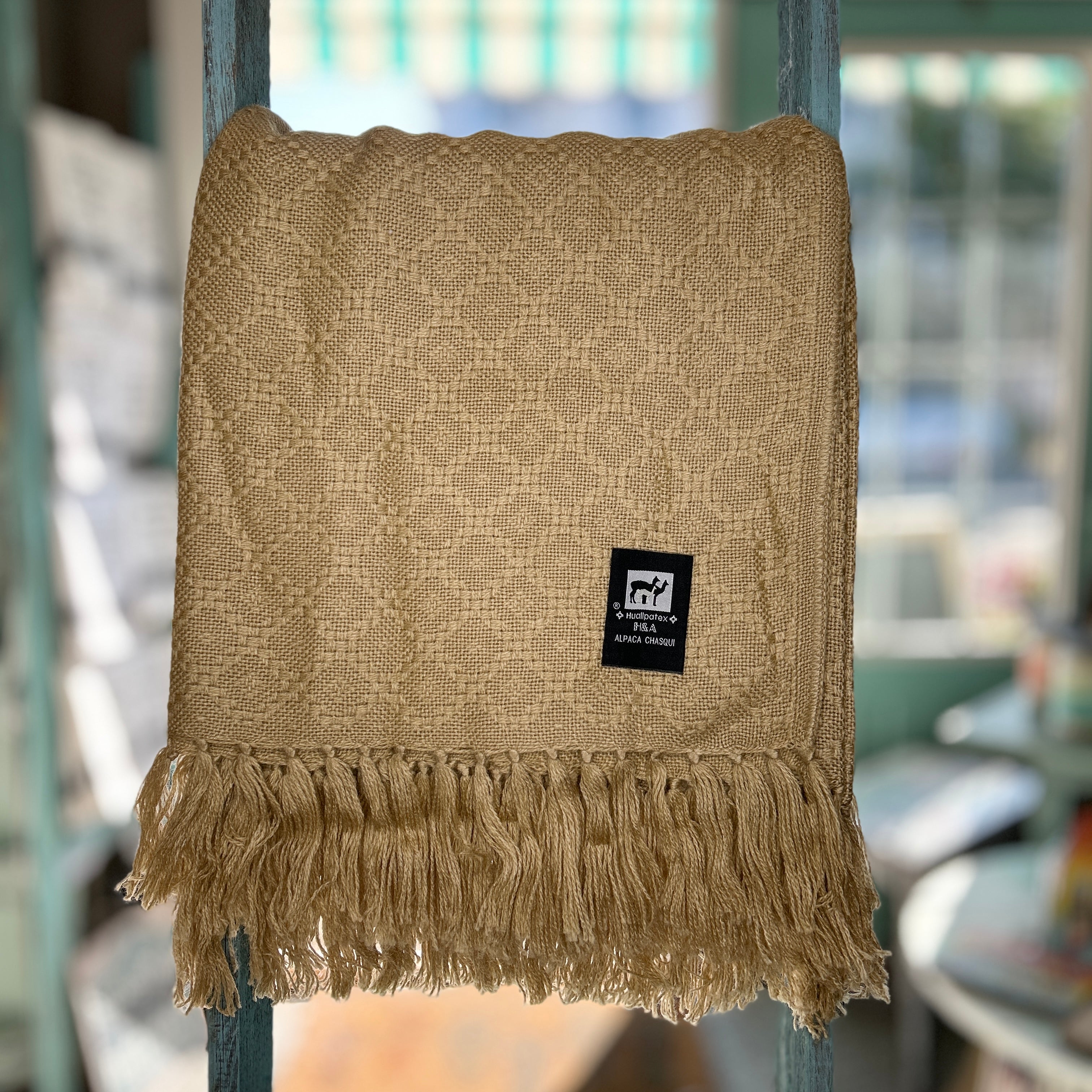 Alpaca Black Label Solid Blanket #14 - Surf's Up Home Collection