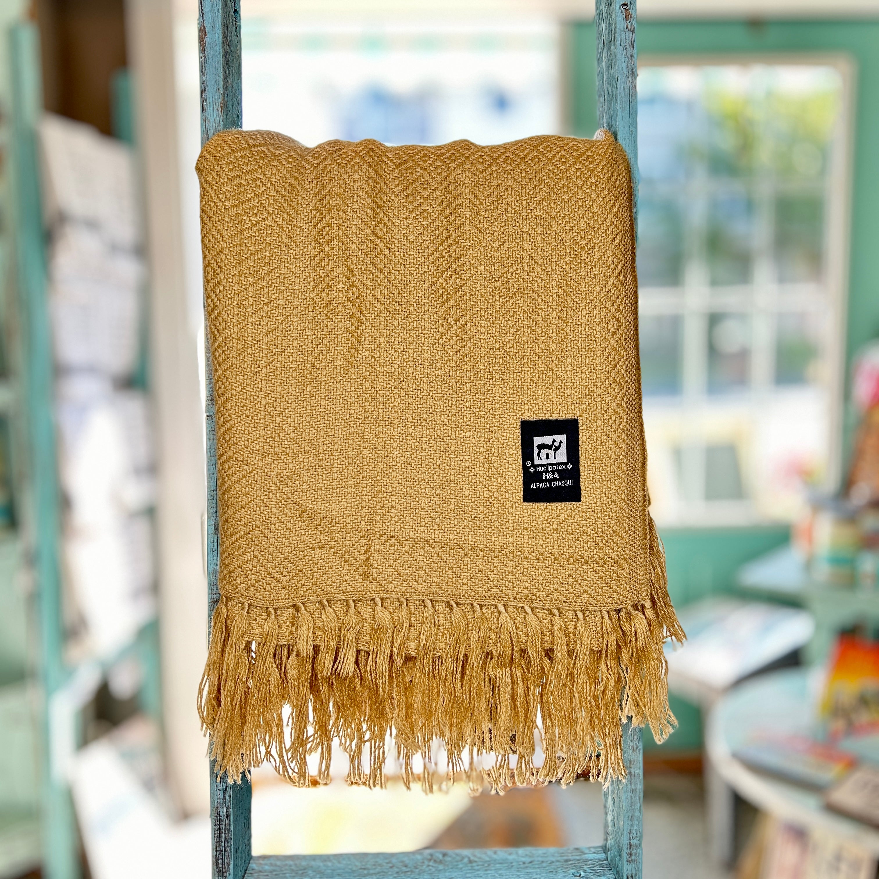 Alpaca Black Label Solid Blanket #3 - Surf's Up Home Collection