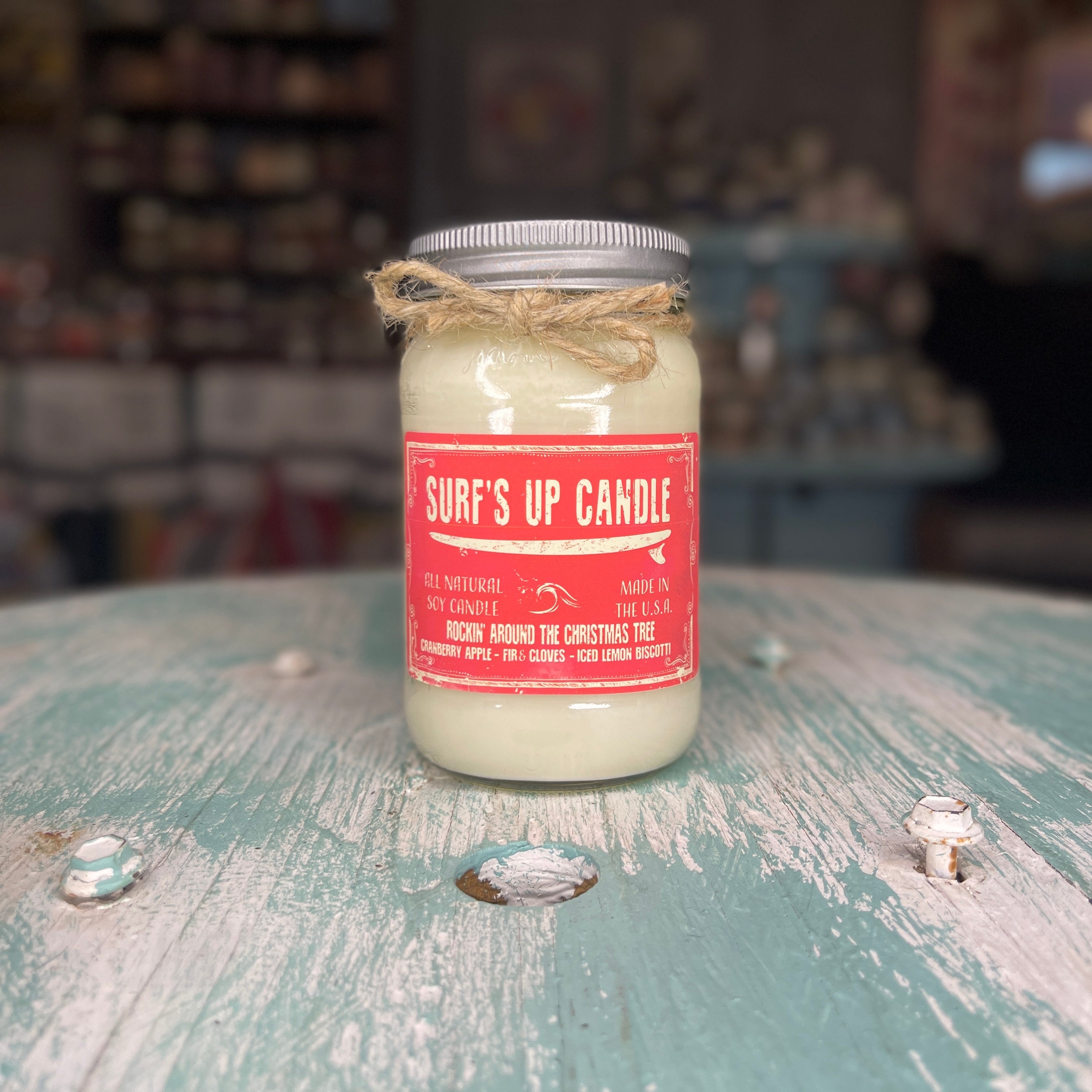 Christmas Storm Jumbo Layered Candle Set - Doorbuster