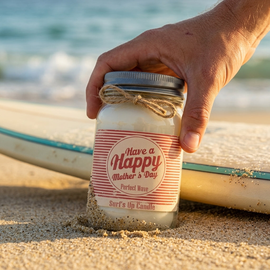 Perfect Wave Mason Jar Candle - Mother's Day Collection