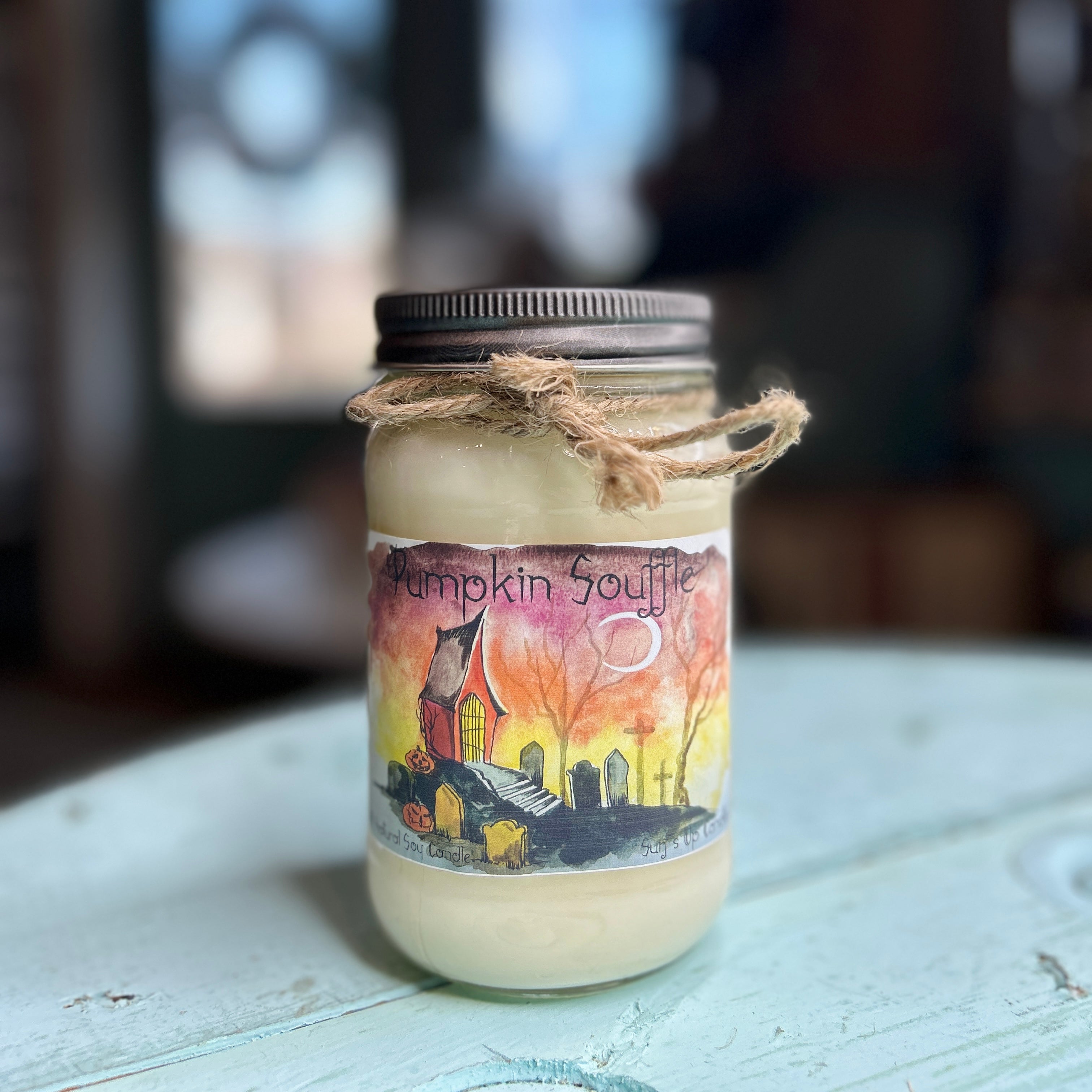 Spooky Nights Mason Jar Candle Trio - Halloween Collection