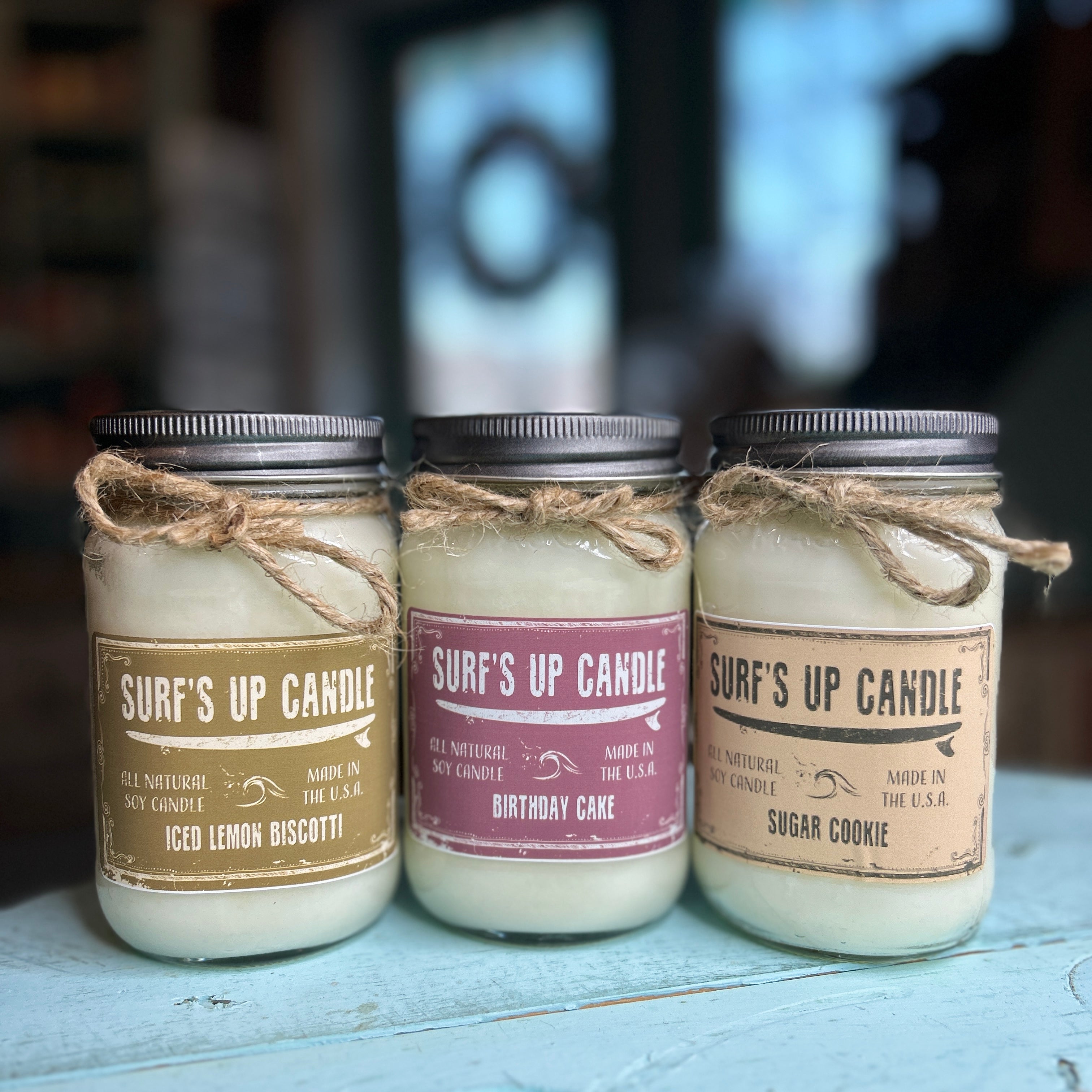 Bakery Mason Jars Trio