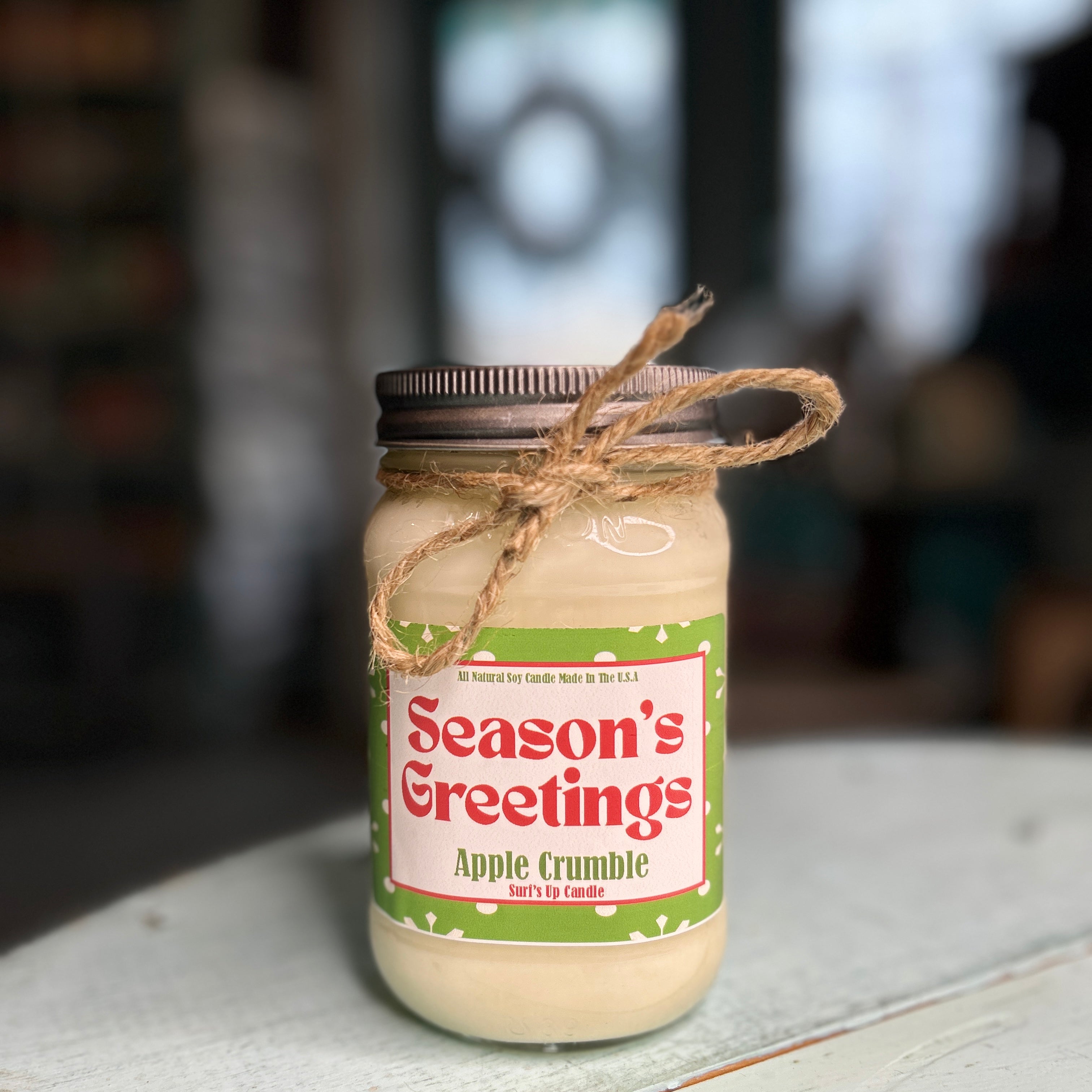 Festive Mason Jar Candle Trio - Christmas Collection