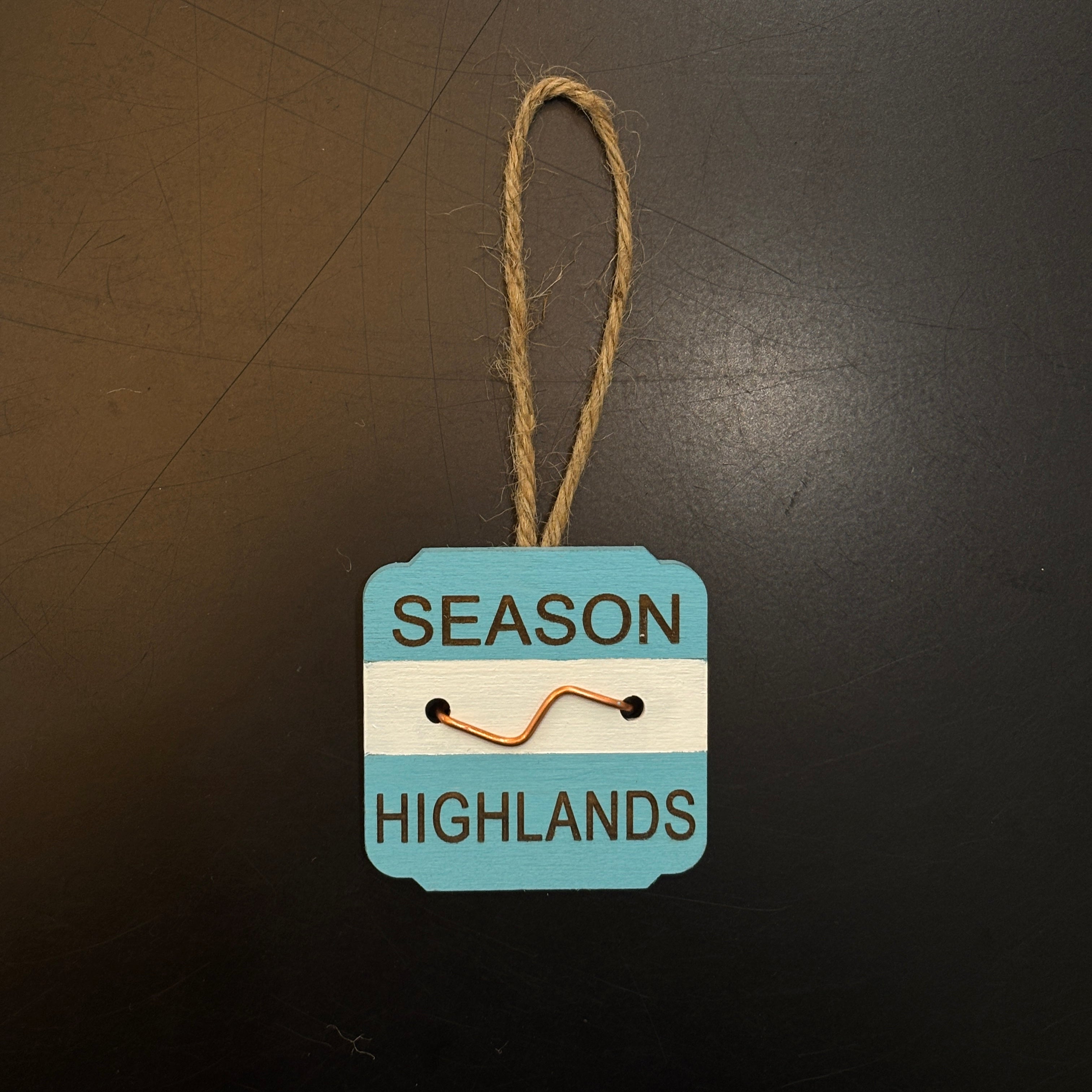 Shore Town Ornament - Highlands