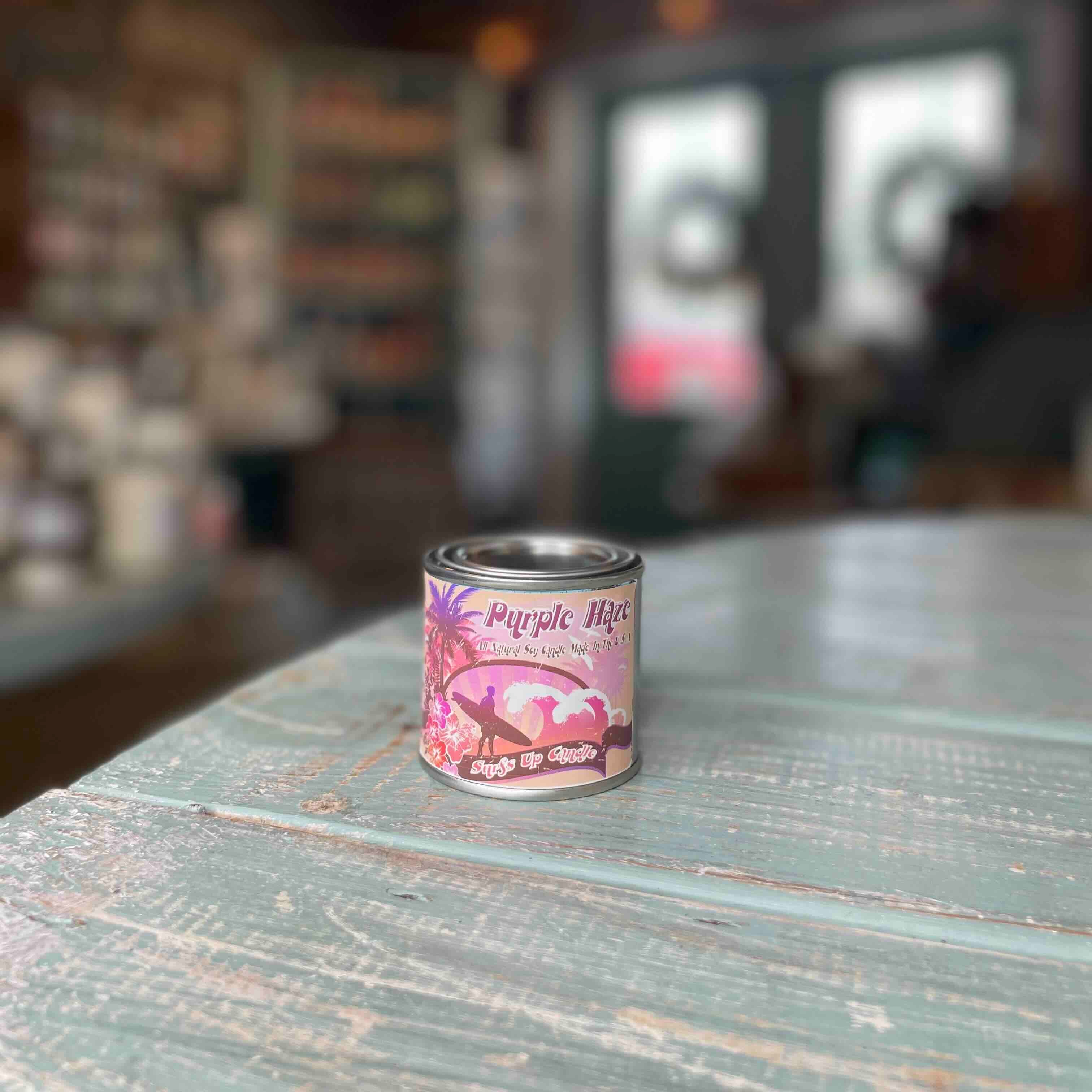 Purple Haze Paint Can Candle - Vintage Collection