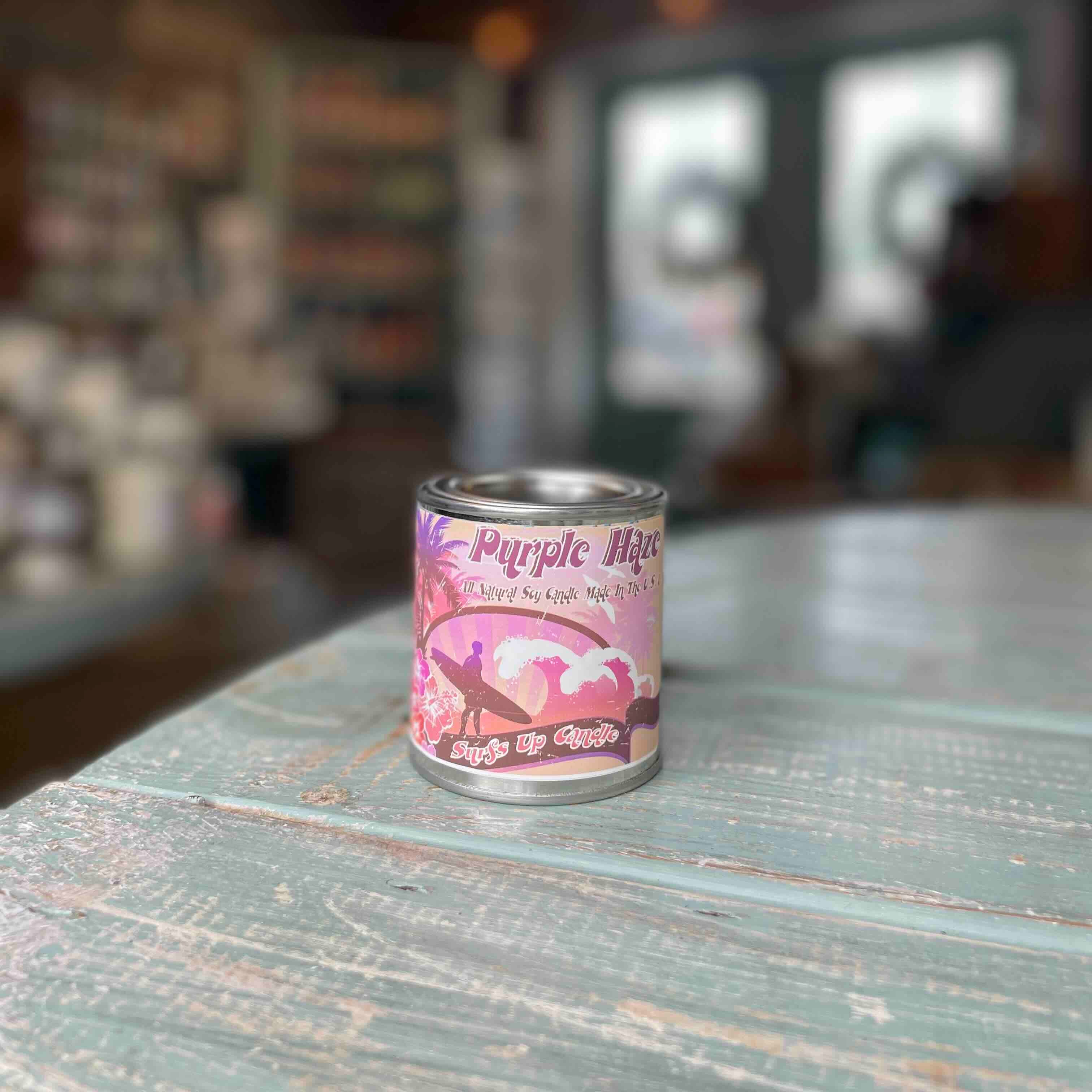 Purple Haze Paint Can Candle - Vintage Collection