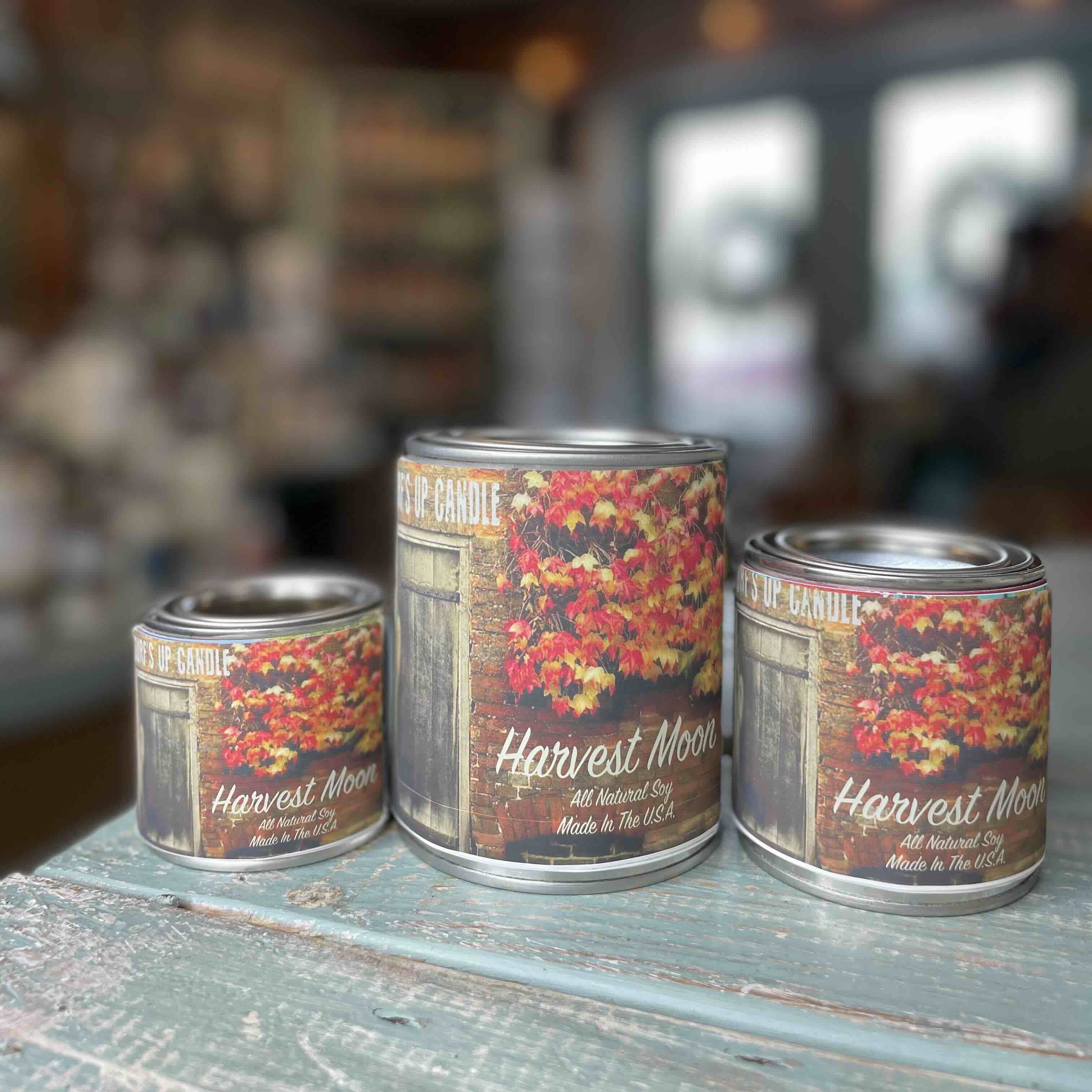 Harvest Moon Paint Can Candle - Vintage Collection
