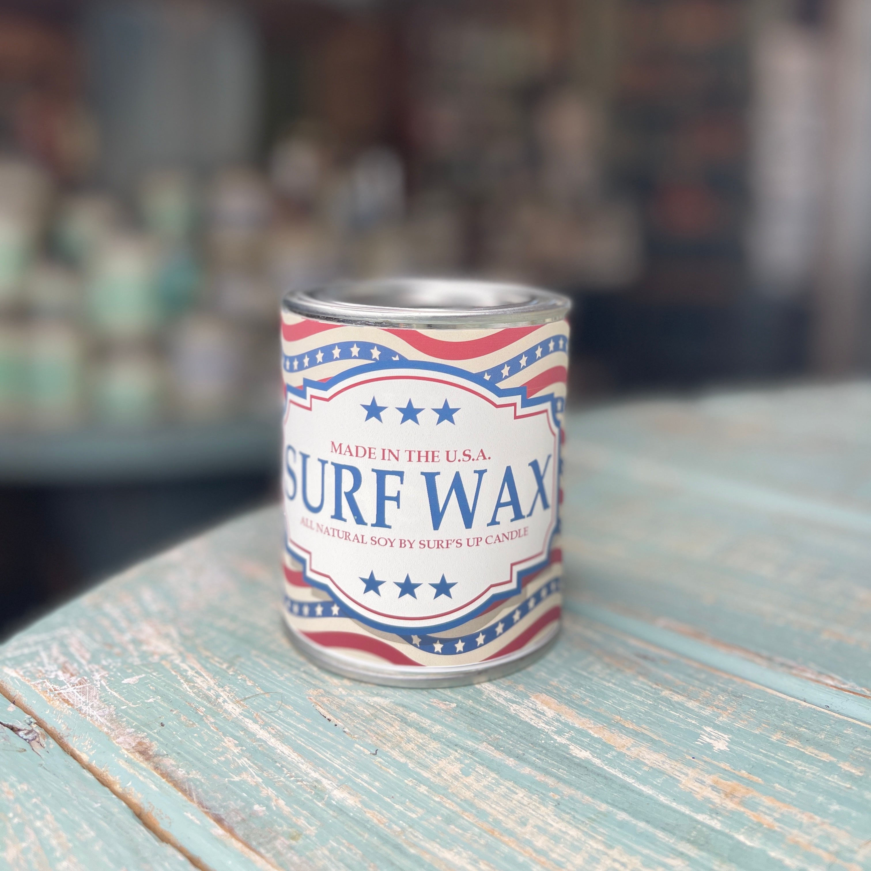 Surf Wax Paint Can Candle - Americana Collection