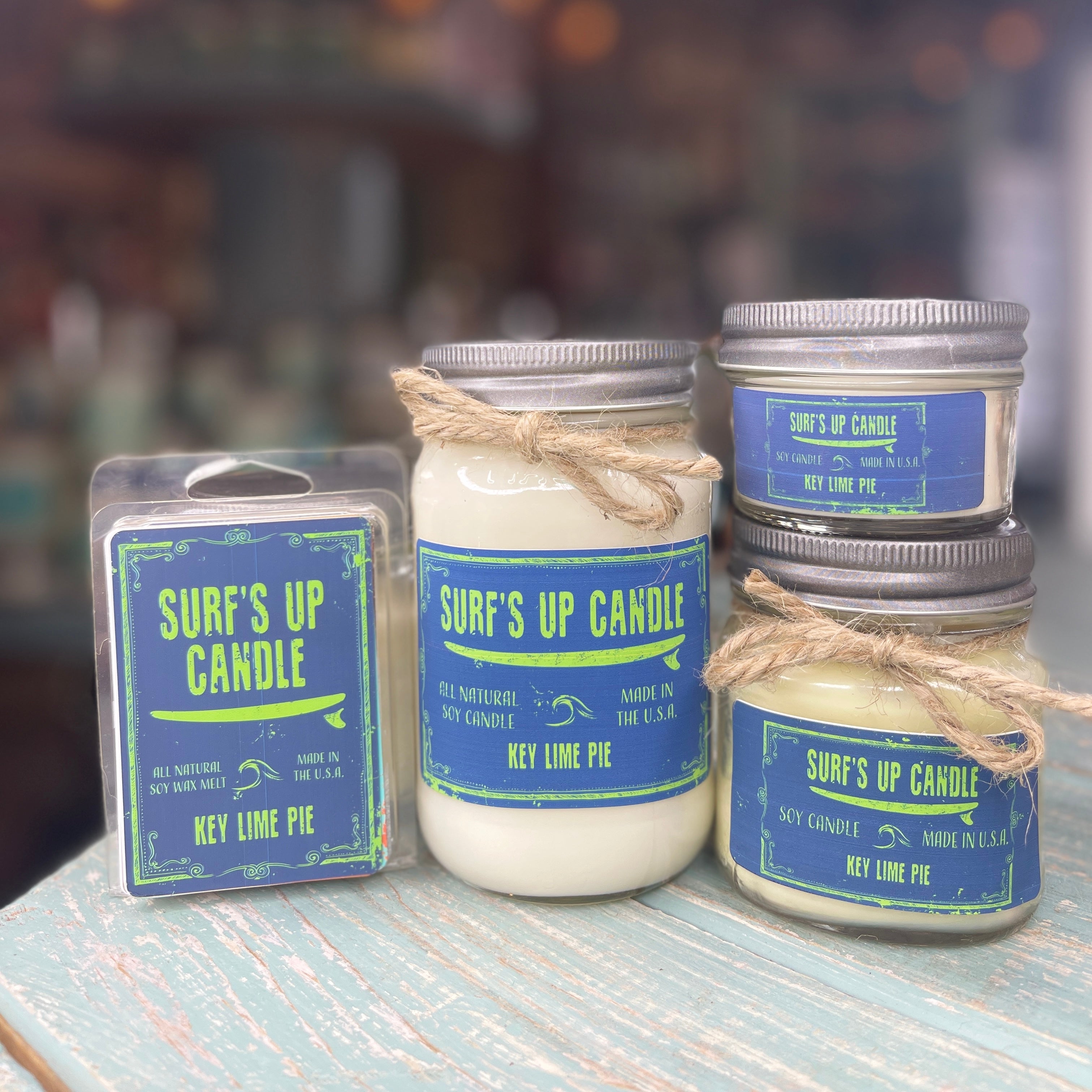 Key Lime Pie Mason Jar Candle- Original Collection