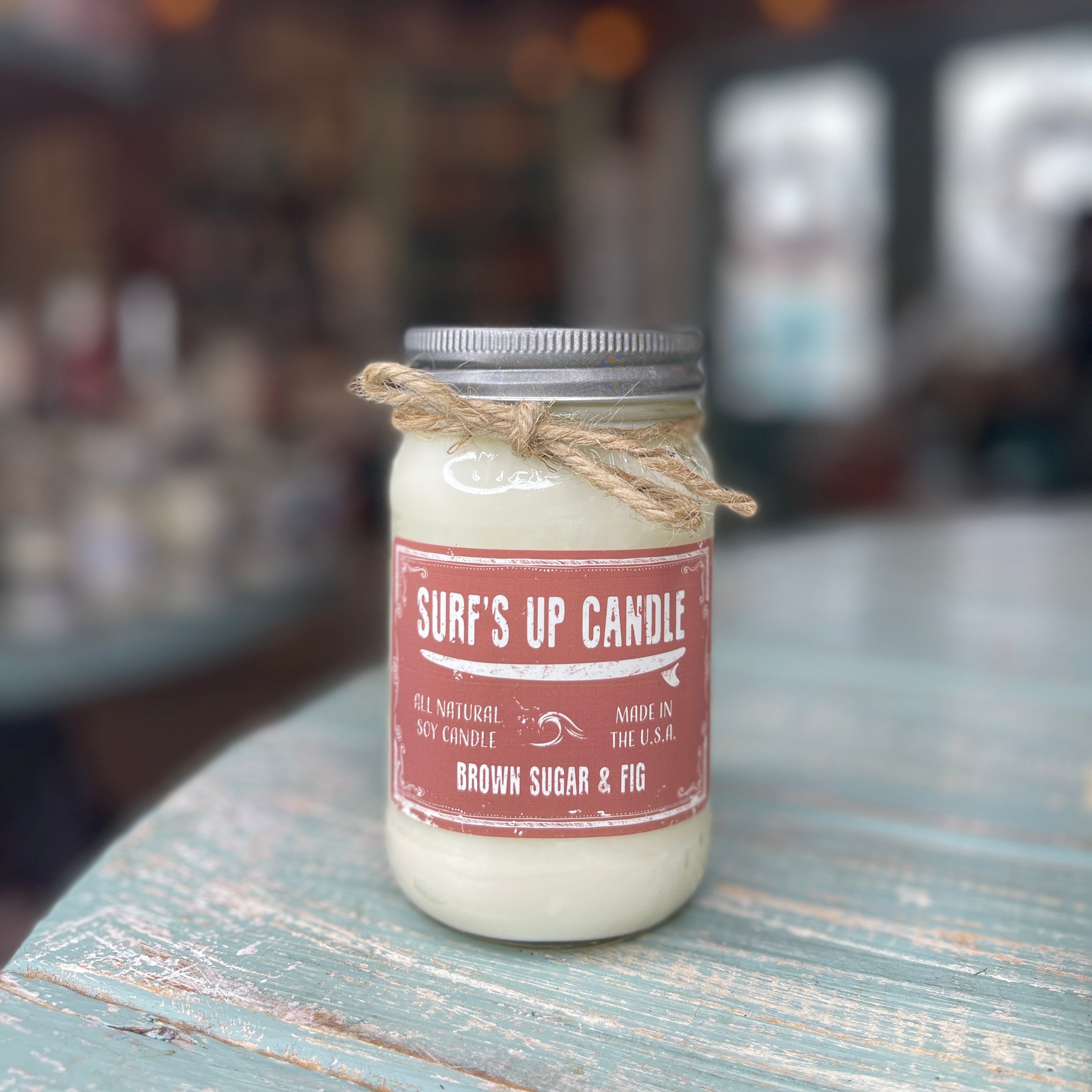 Brown Sugar & Fig Mason Jar Candle - Original Collection