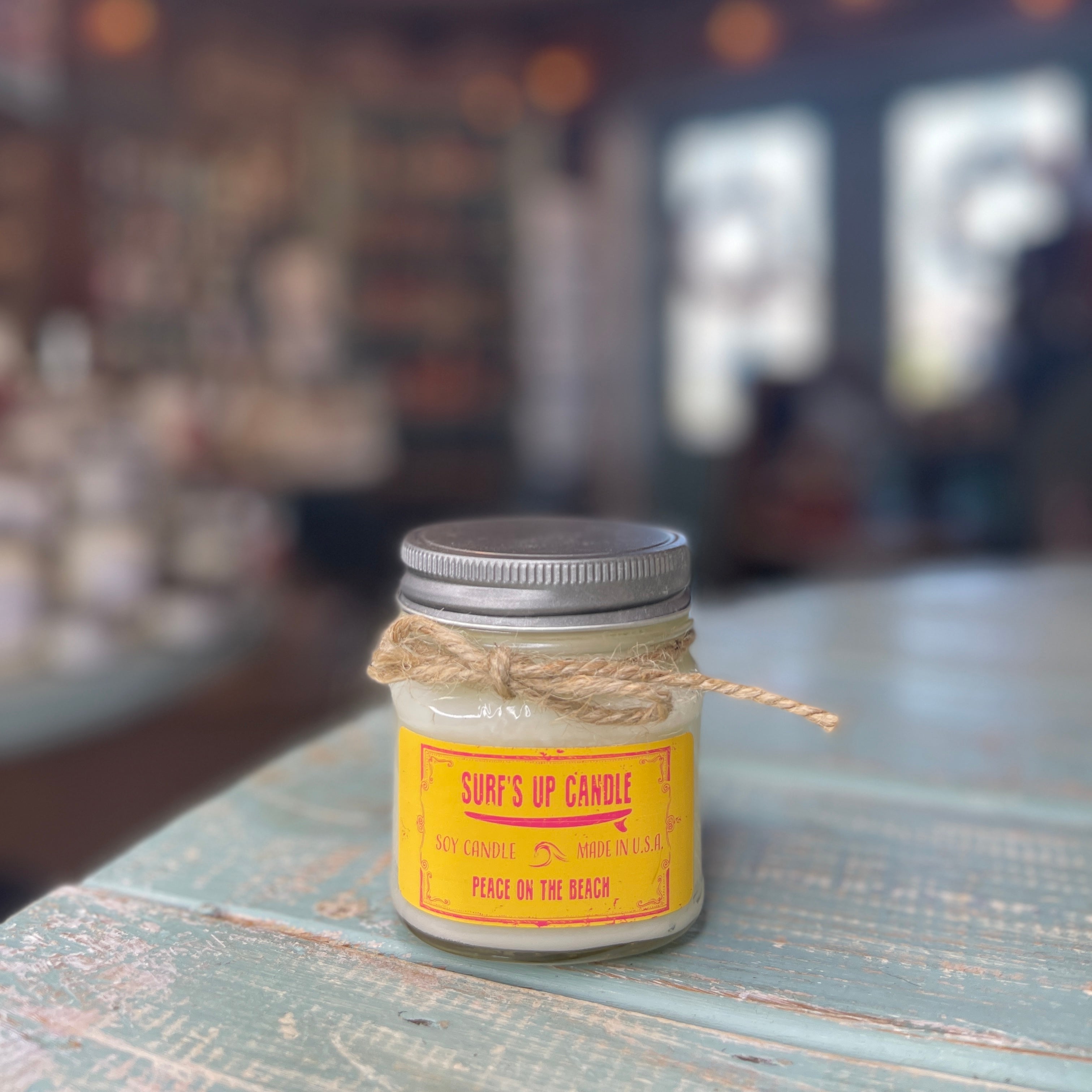 Peace On The Beach Mason Jar Candle - Original Collection