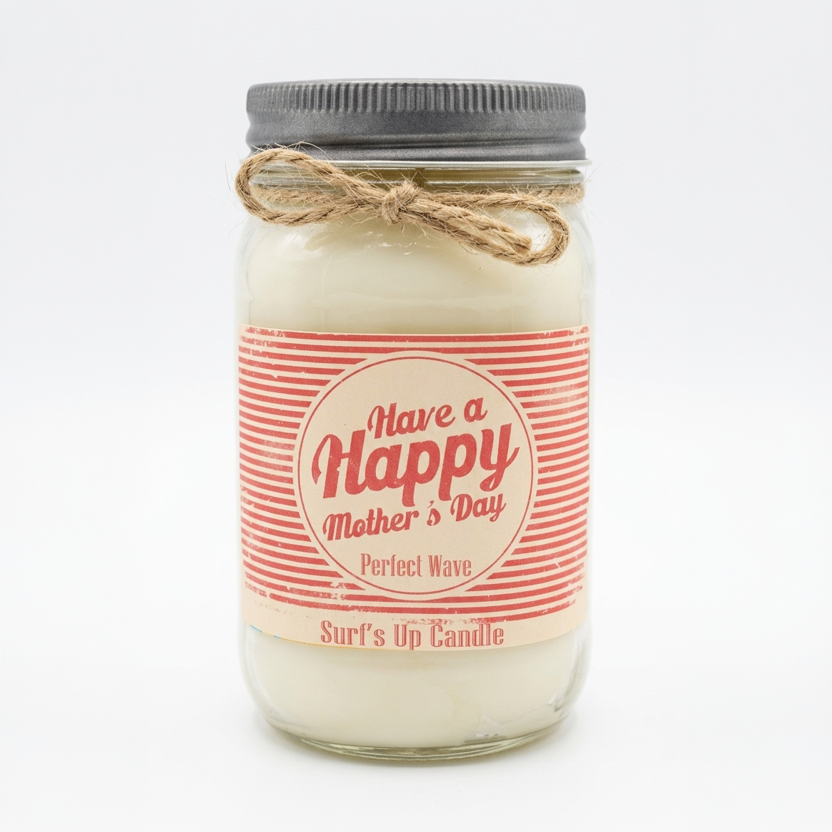 Perfect Wave Mason Jar Candle - Mother's Day Collection