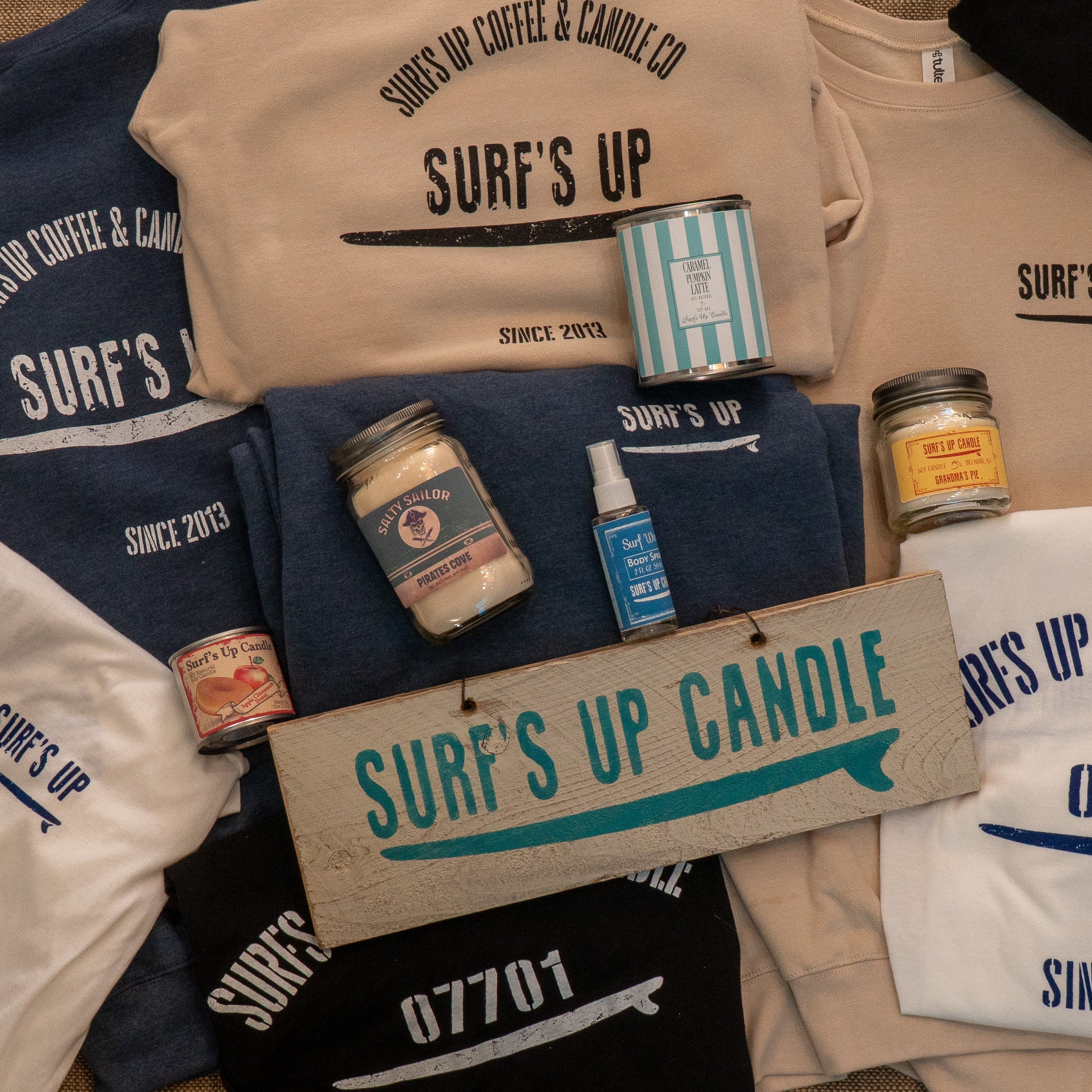 T Shirt - Surf's Up Coffe & Candle Co