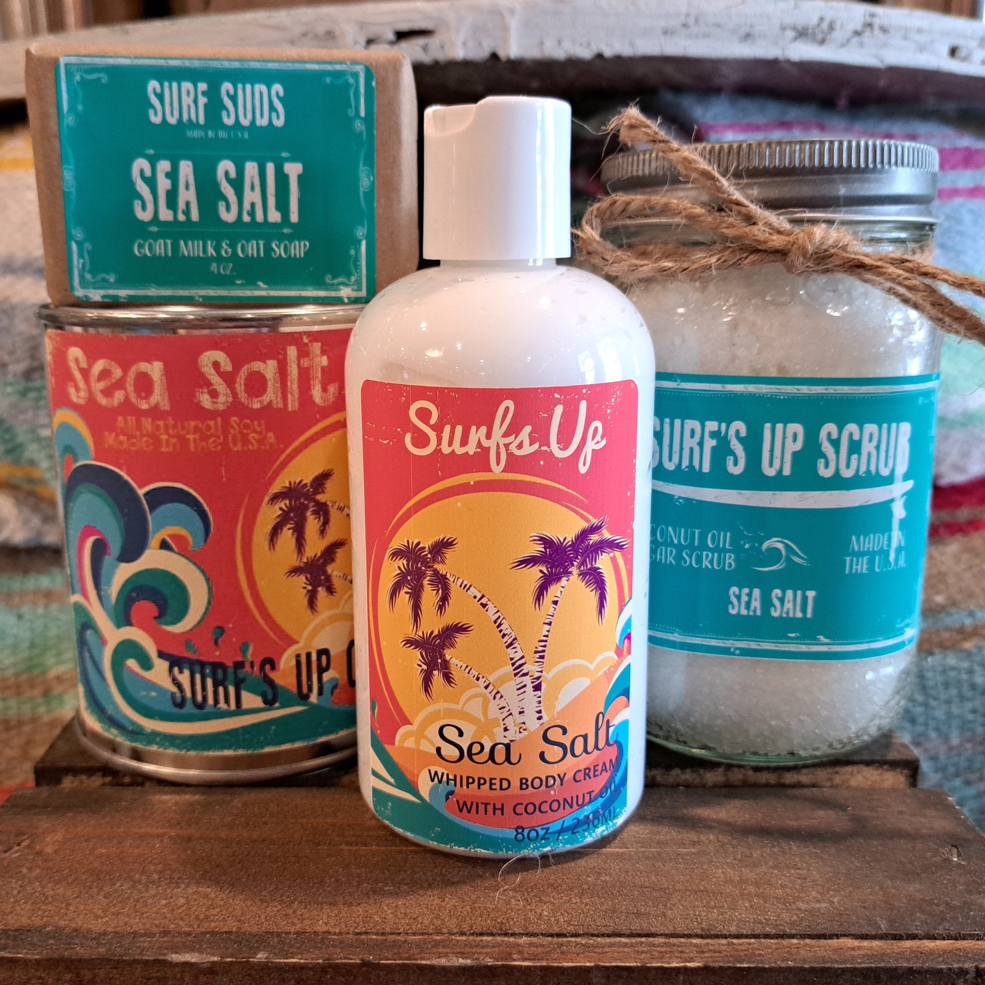 Sea Salt Bath & Body Gift Box