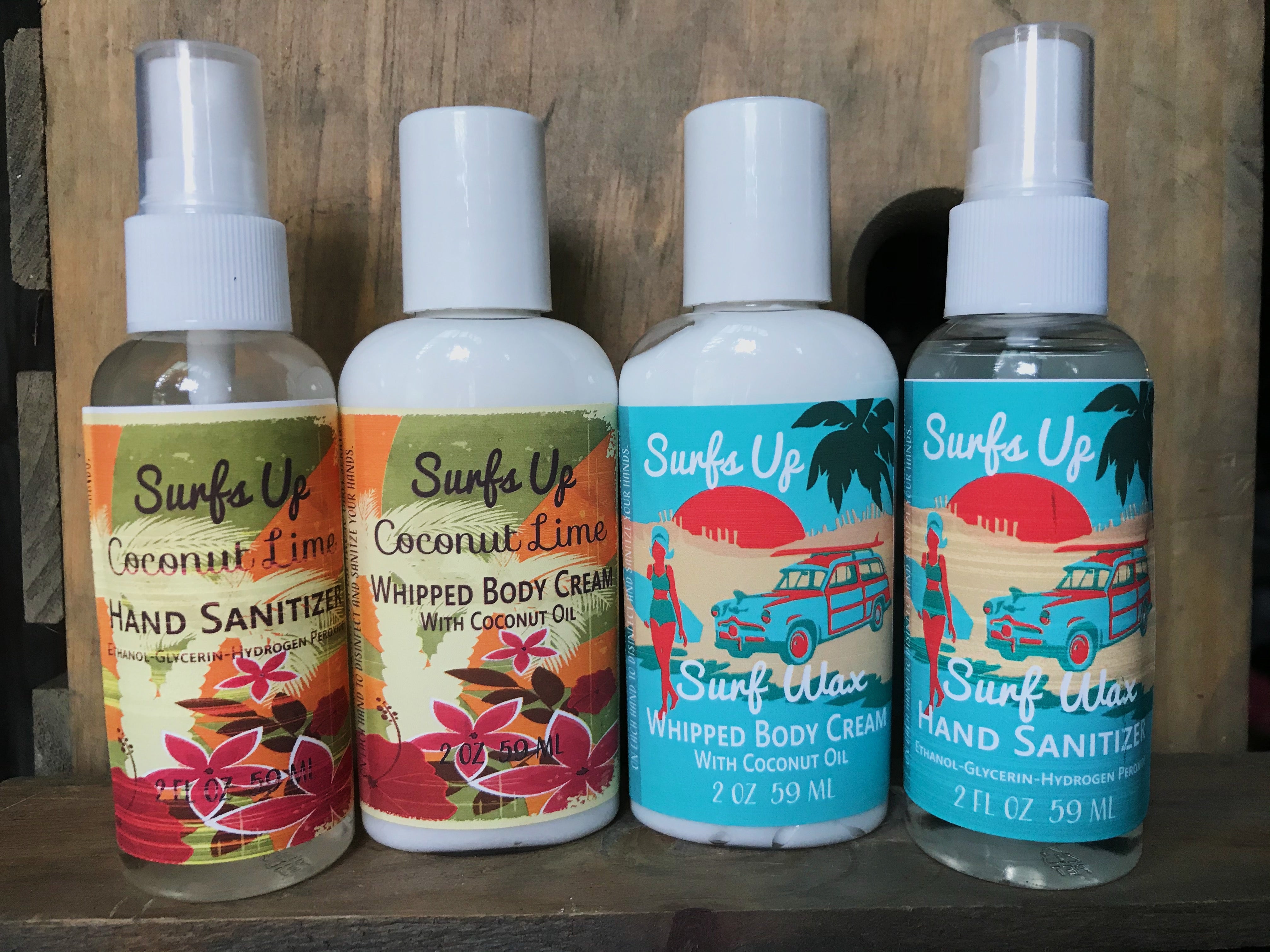 2oz Lotion and Hand Sanitizer Bundle