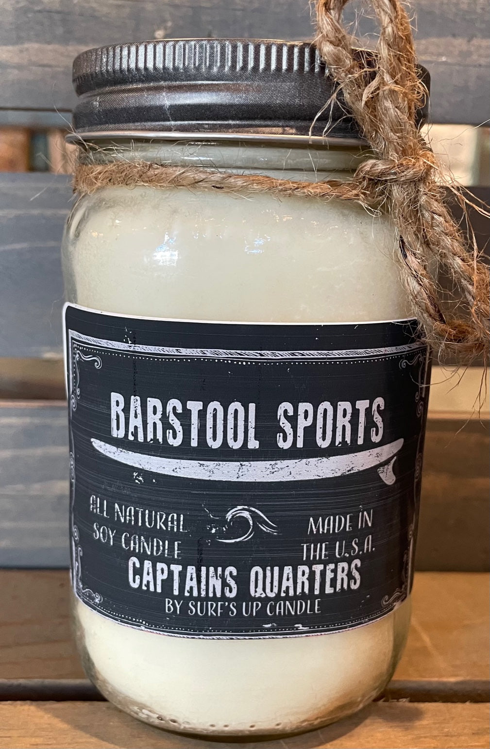 Captains Quarters - Barstool Fund - Large Mason Jar