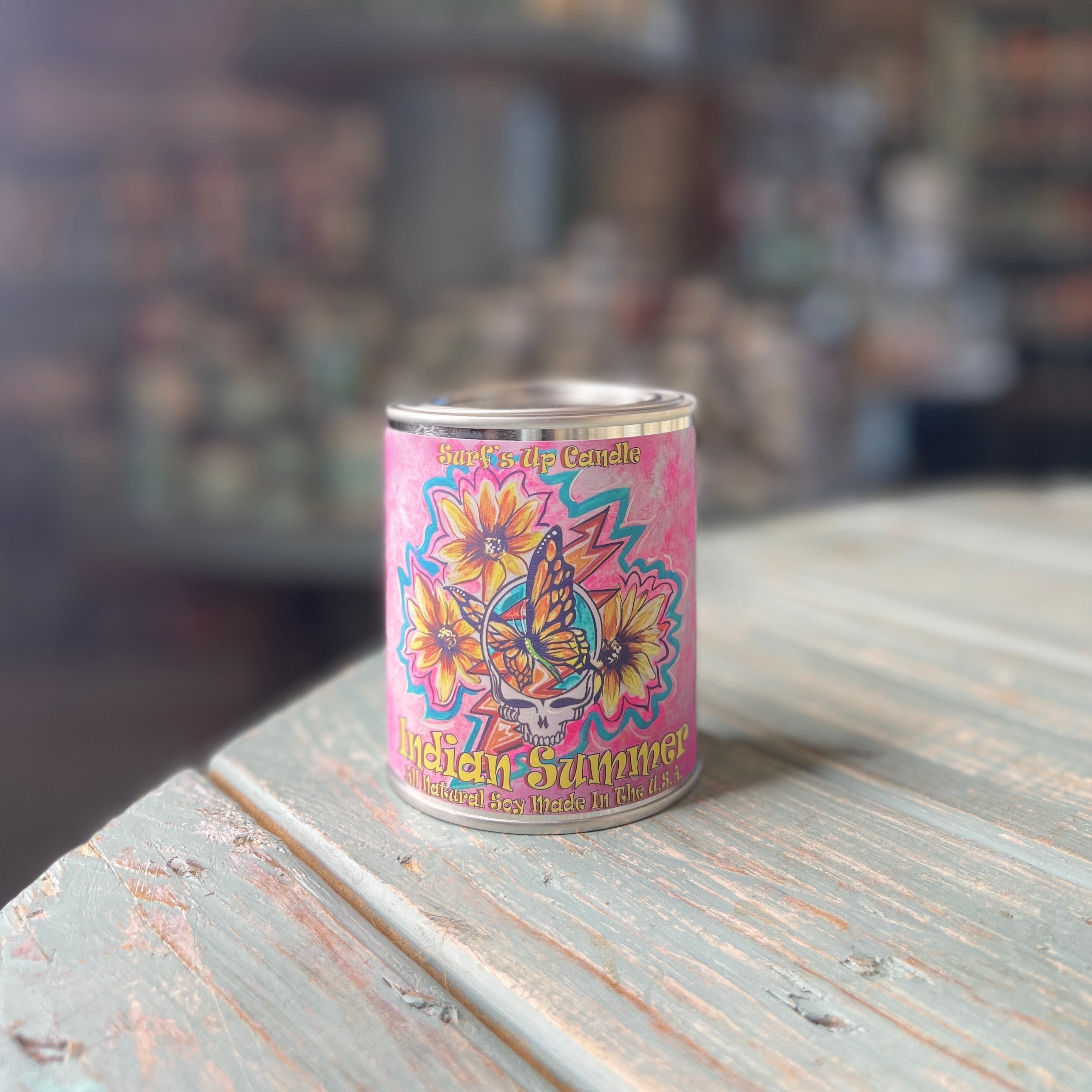 Indian Summer Butterfly Paint Can - Grateful Dead Inspired Collection