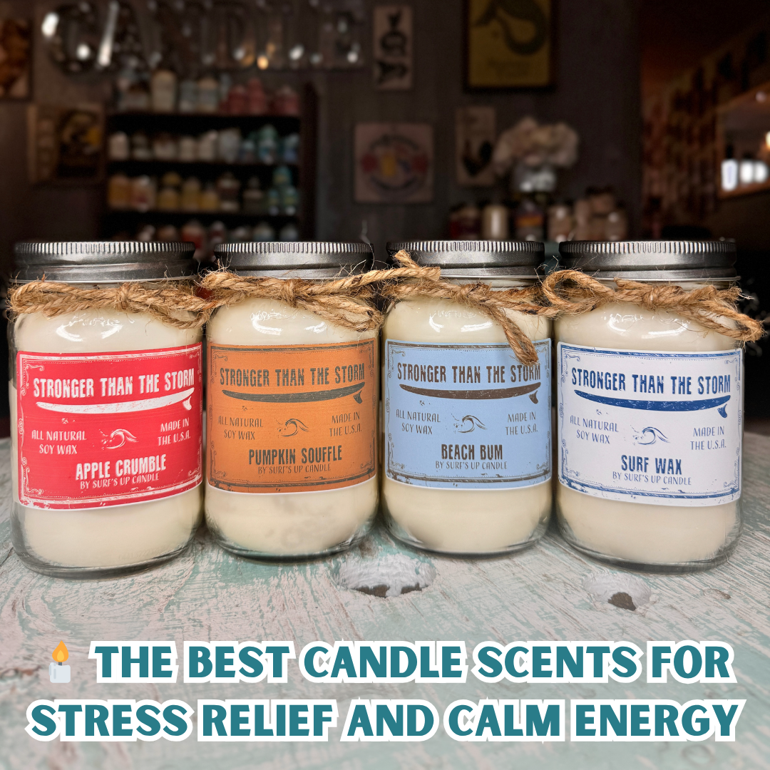 🕯️ The Best Candle Scents for Stress Relief and Calm Energy