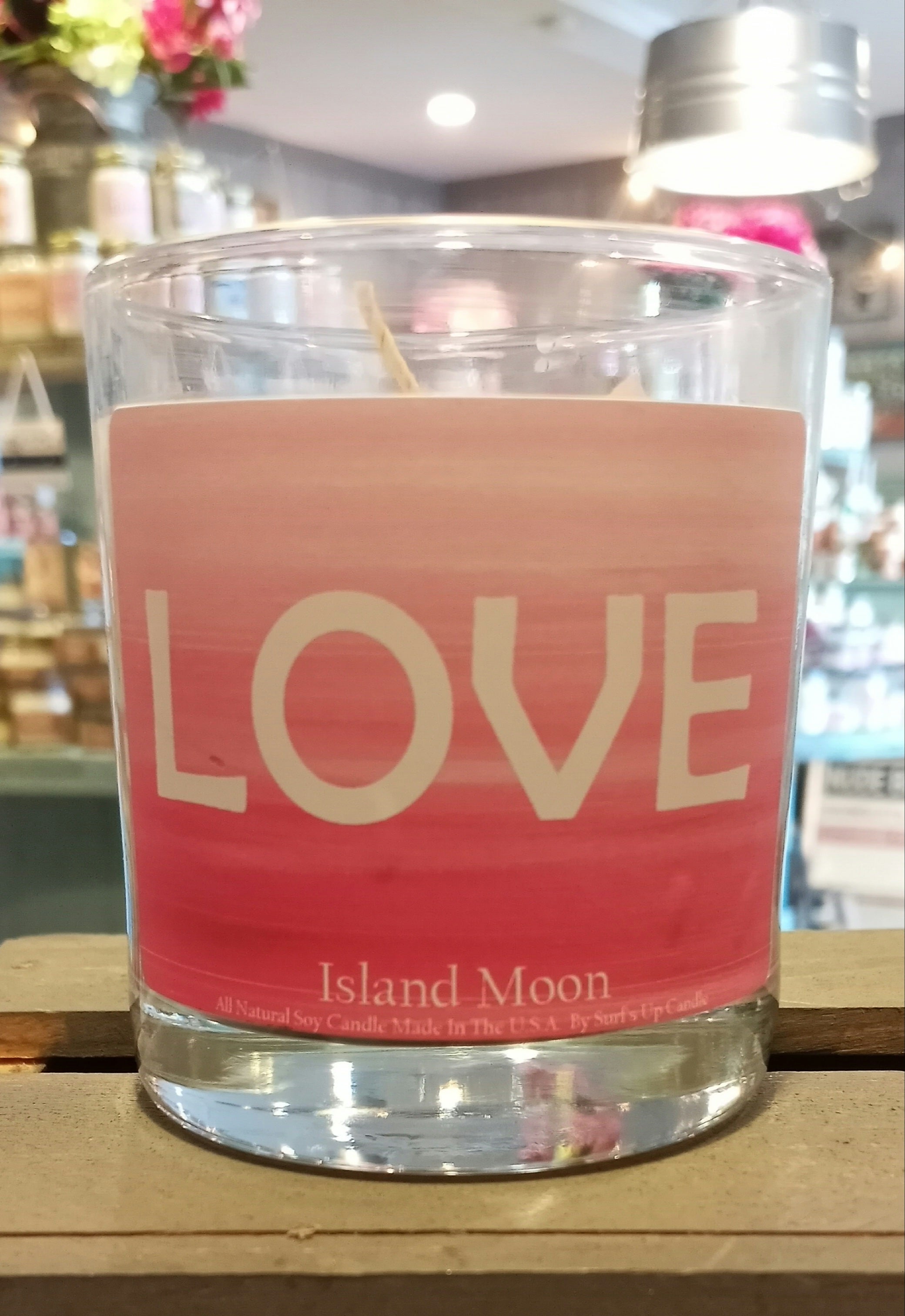Side Walk Sale 24 Ombre Love Candle - Island Moon