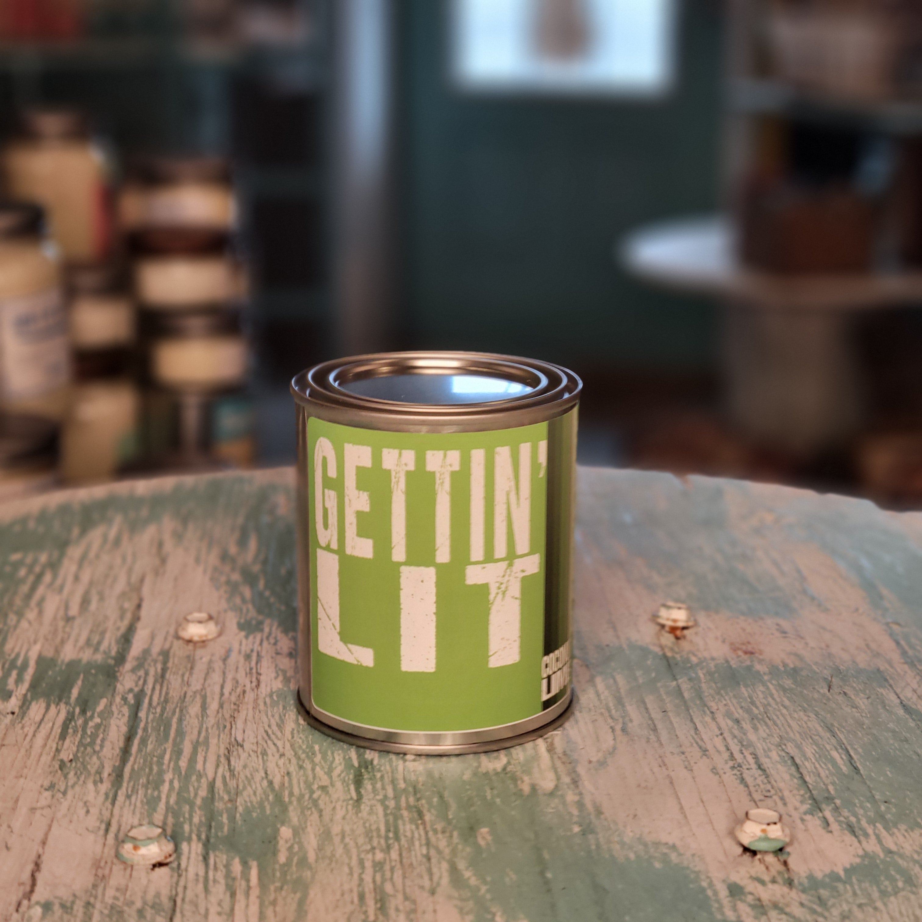 Gettin' Lit Coconut Lime Paint Can Candle - Not Your Mother's Collection