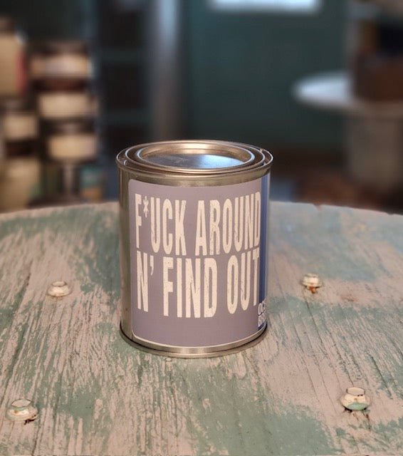 F*ck Around Ocean Breeze Paint Can Candle - Not Your Mother's Collection