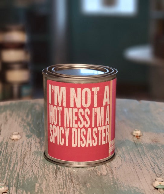 Spicy Disaster Pink Grapefruit Paint Can Candle - Not Your Mother's Collection