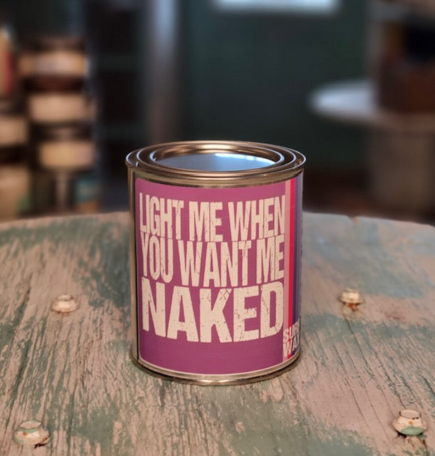 Naked Surf Wax Paint Can Candle - Not Your Mothers Collection