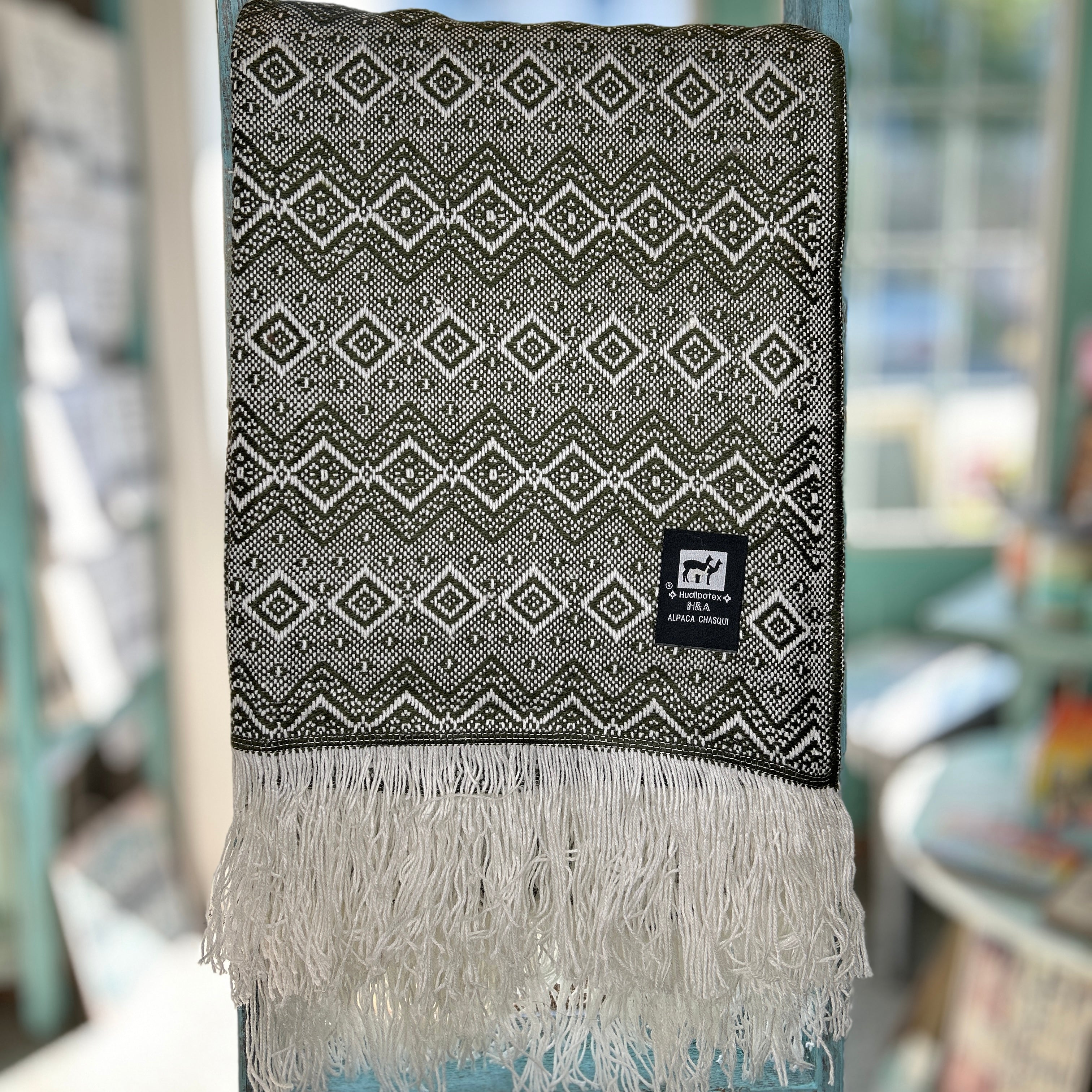 Alpaca Black Label Multi Blanket #4 - Surf's Up Home Collection