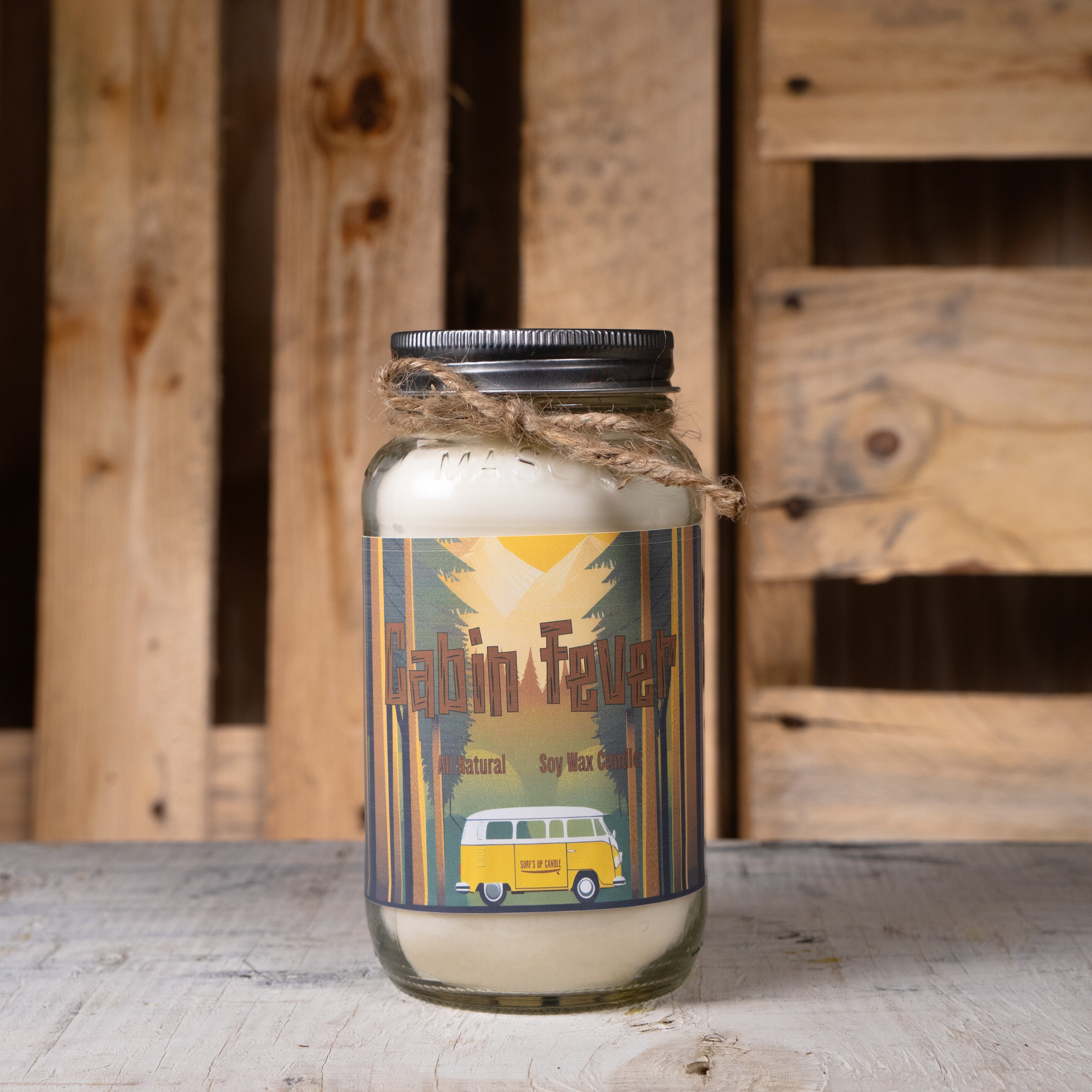 Cabin Fever - Specialty Mason Jar Candle