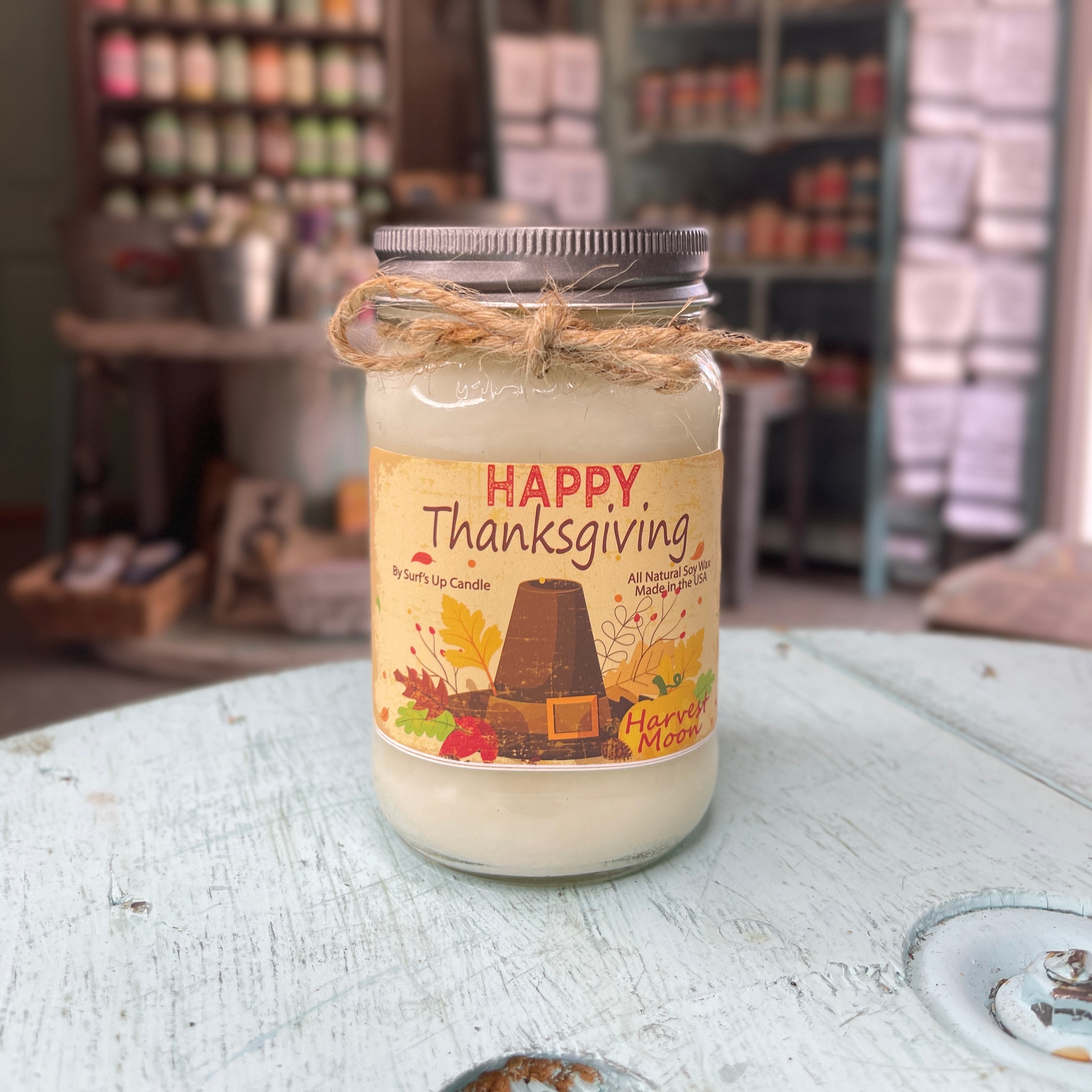 Vintage Thanksgiving Mason Jar Trio - Thanksgiving Collection