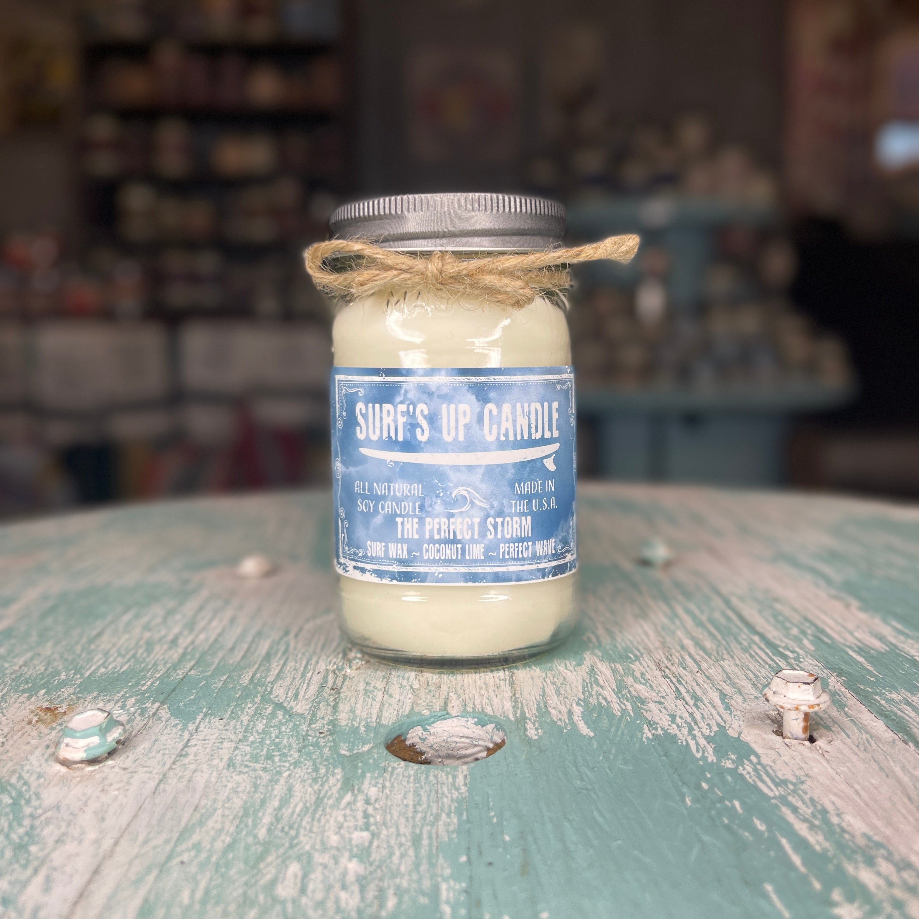 Christmas Storm Jumbo Layered Candle Set - Doorbuster