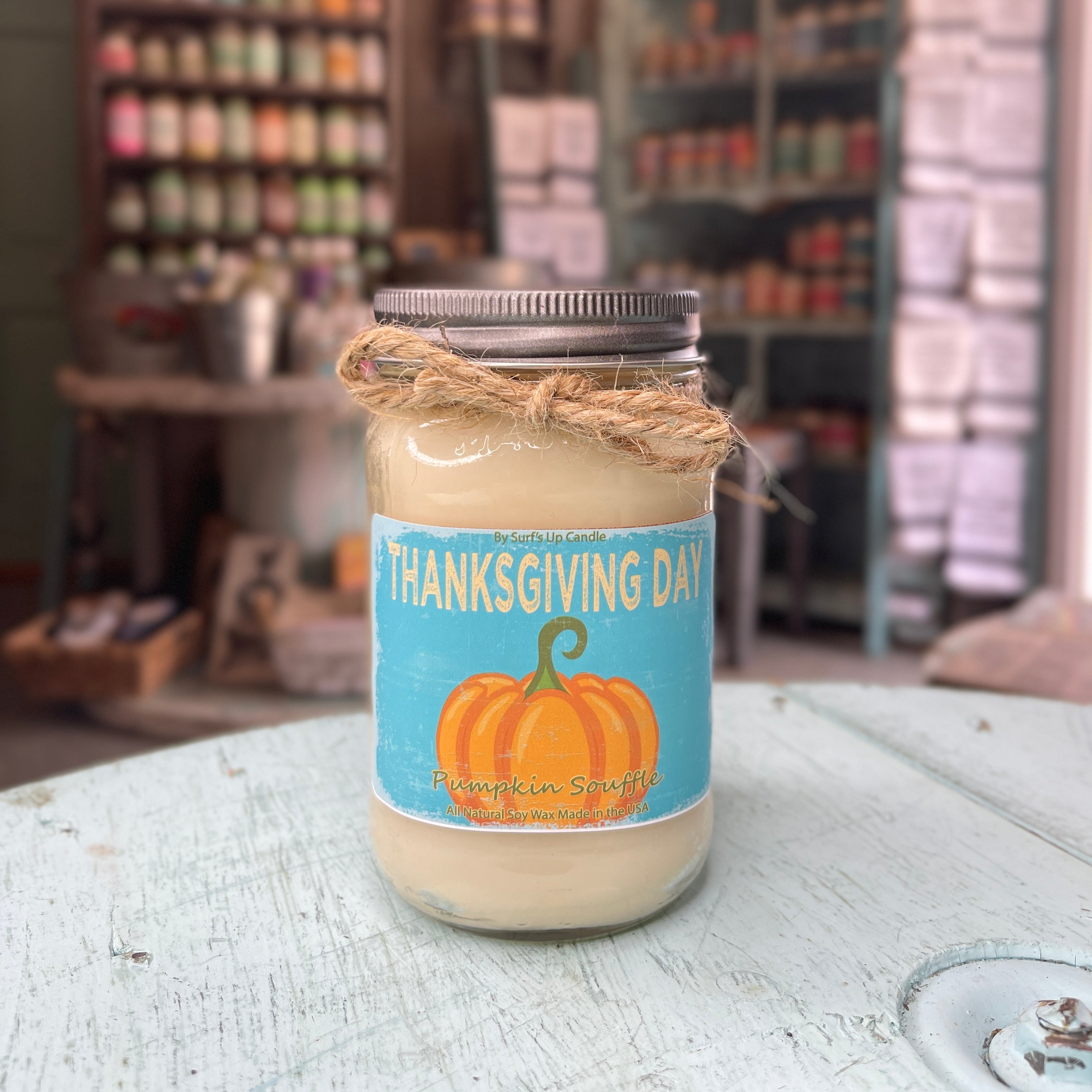 Vintage Thanksgiving Mason Jar Trio - Thanksgiving Collection