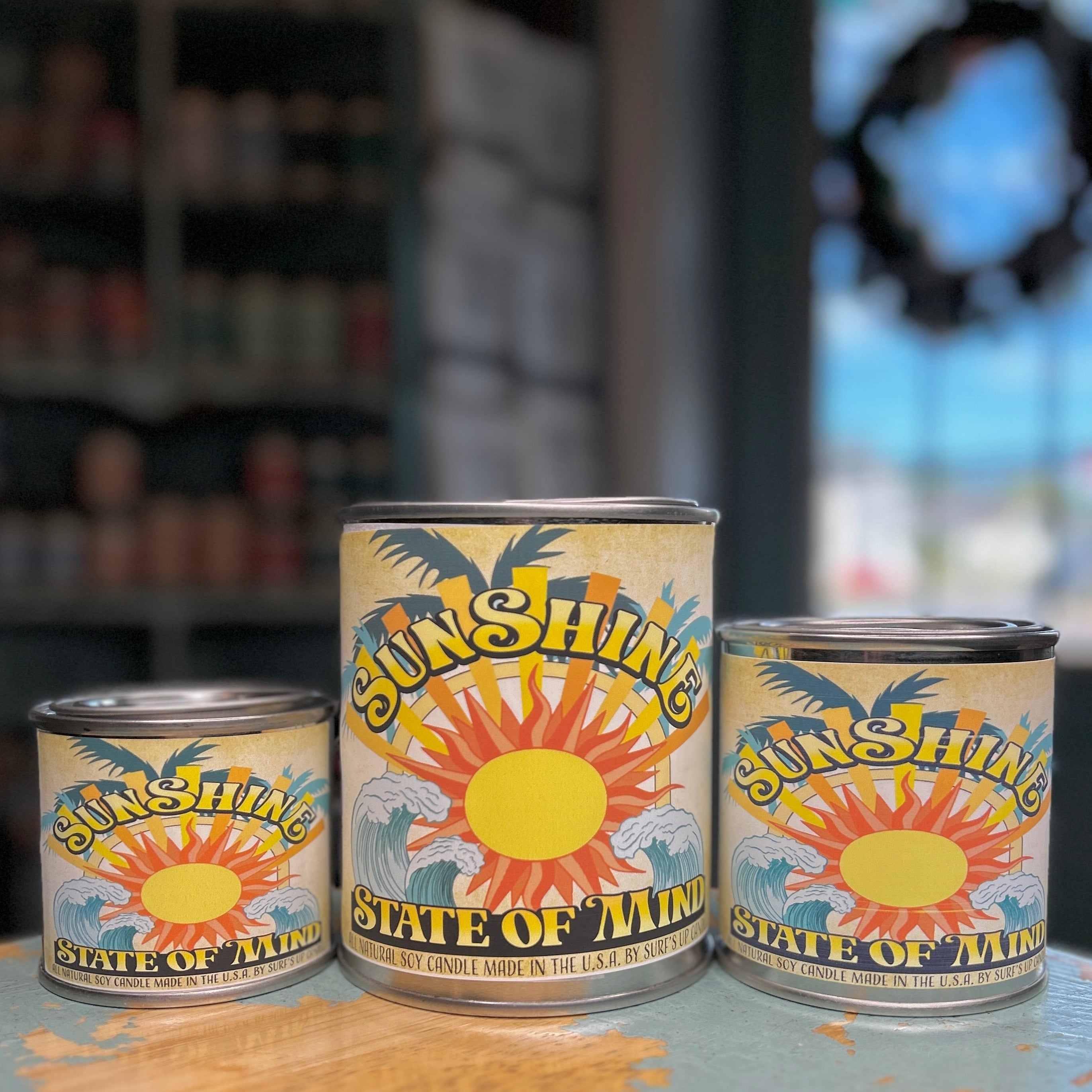 Sunshine State Of Mind Paint Can Candle