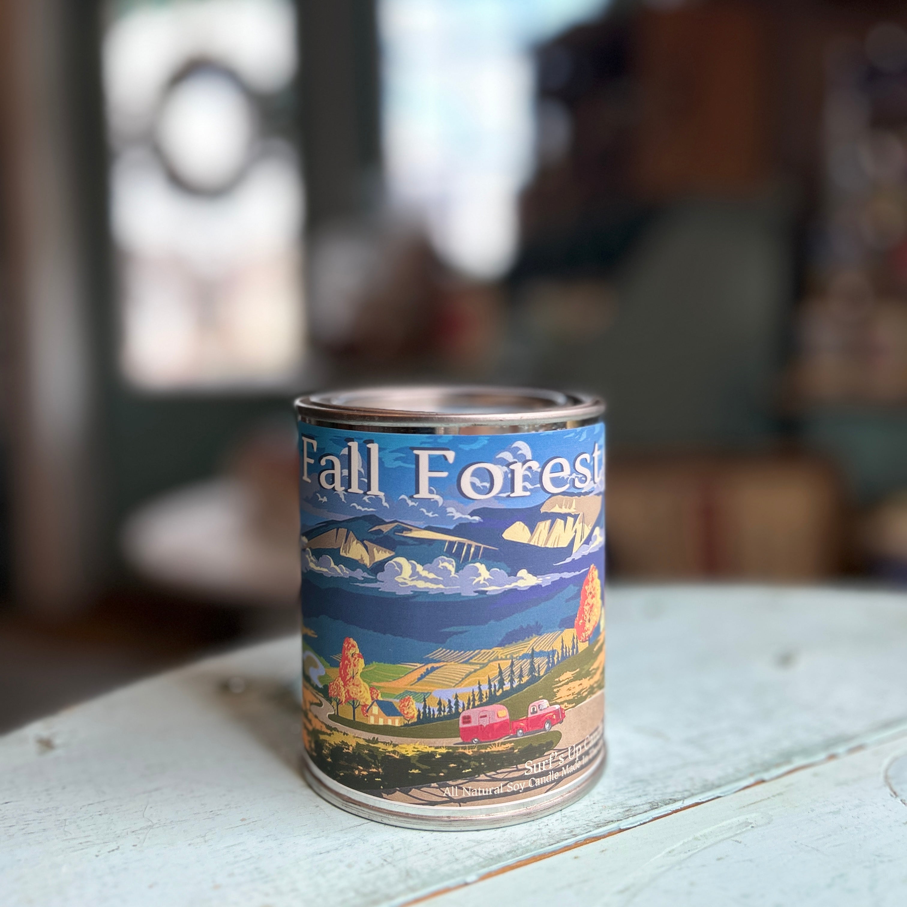 Fall Forest Pint Paint Can Candle - Fall Collection