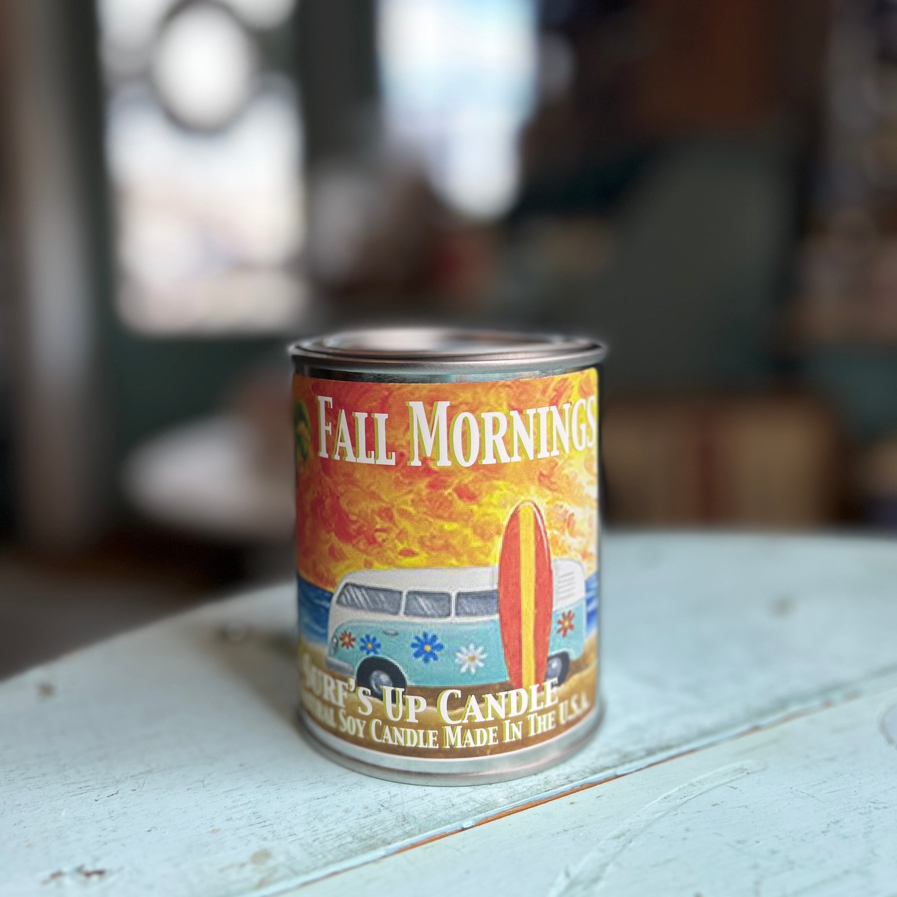 Fall Mornings Paint Can Candle - Fall Collection