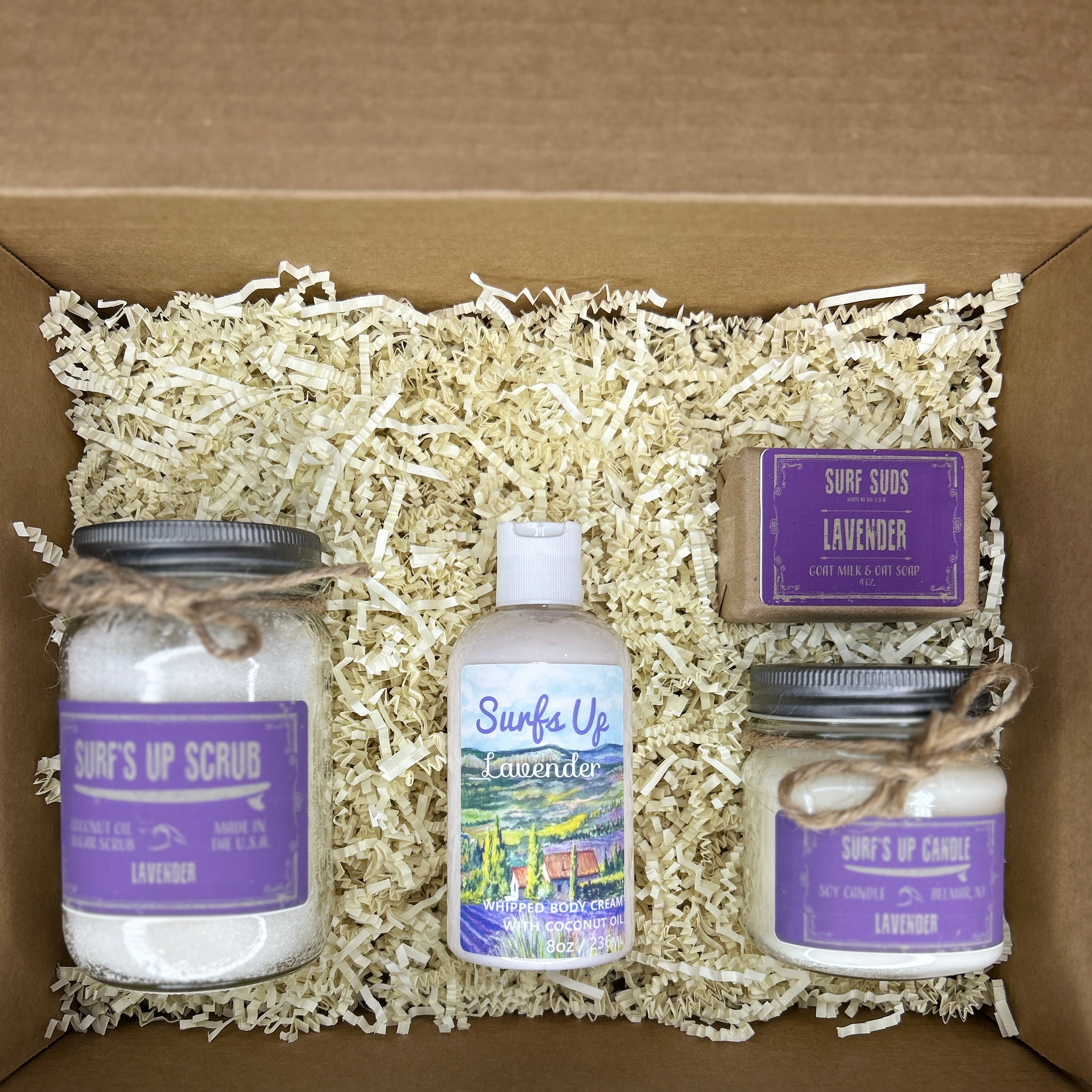 Lavender Bath & Body Gift Box