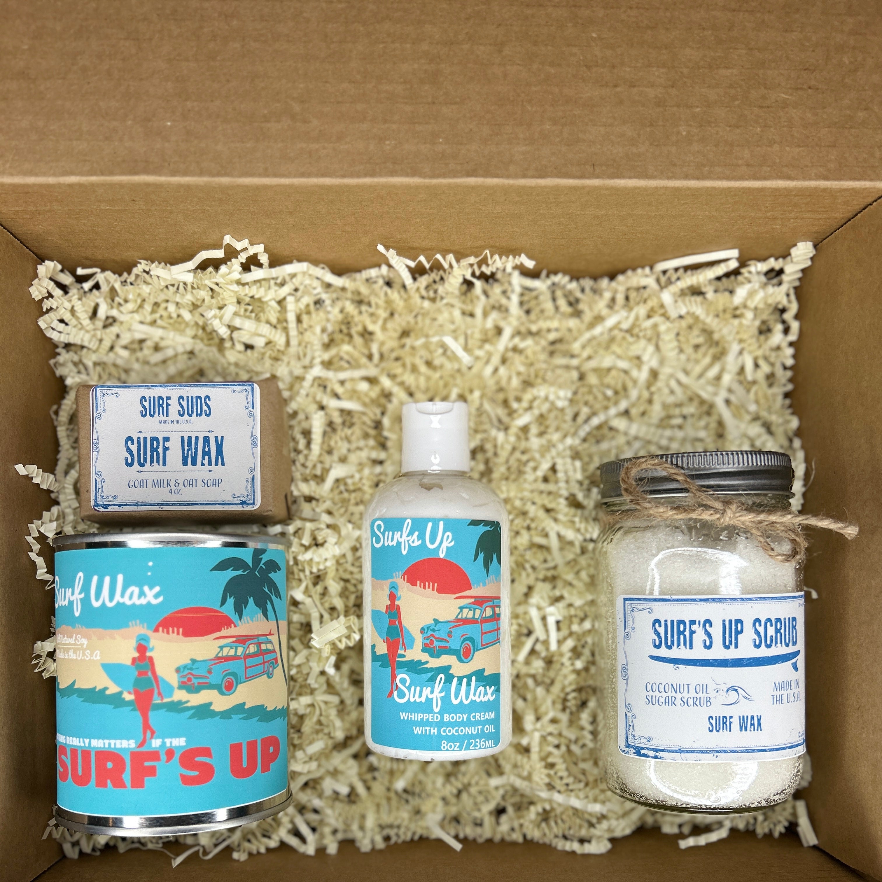 Surf Wax Bath & Body Gift Box