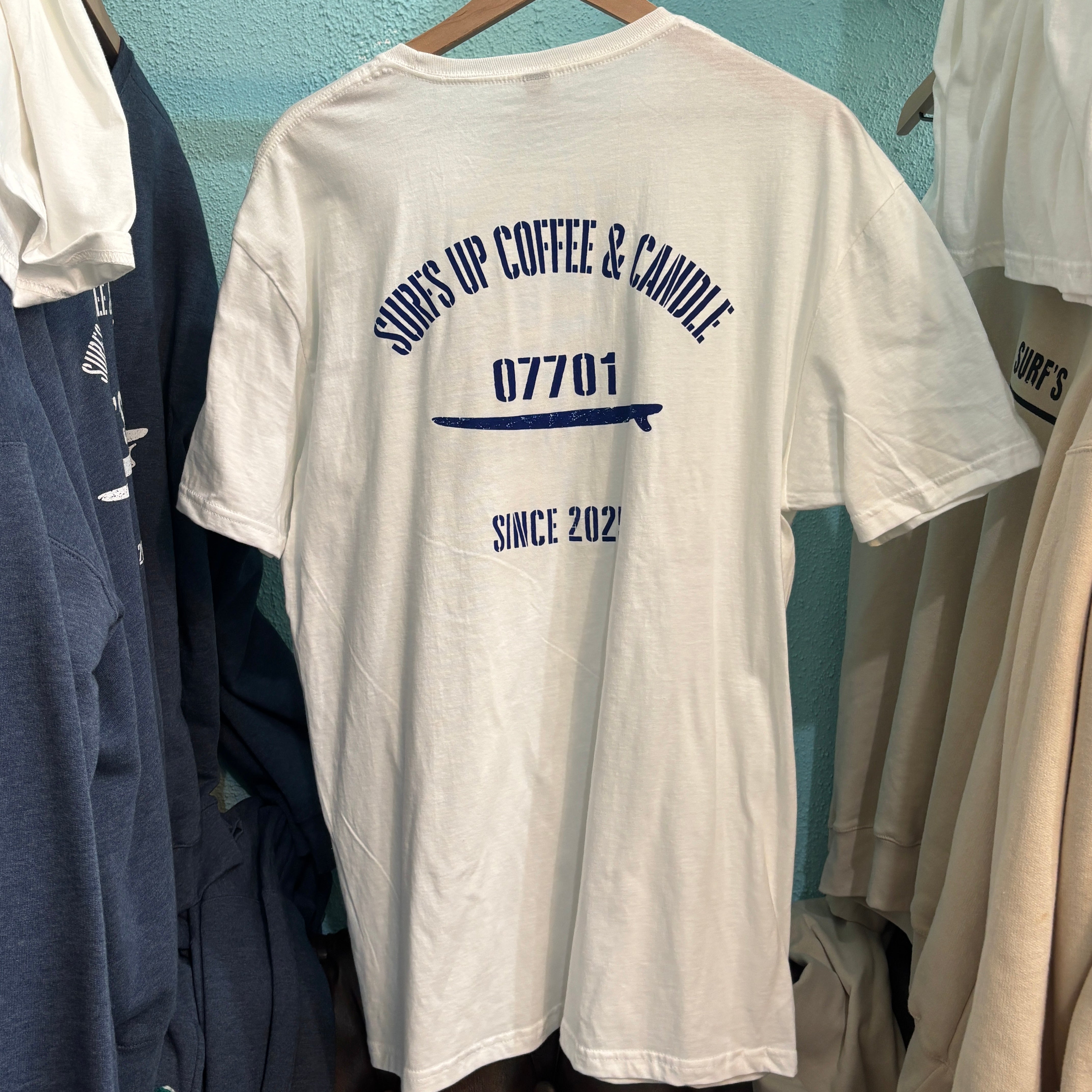 T Shirt - Surf's Up Coffe & Candle Co