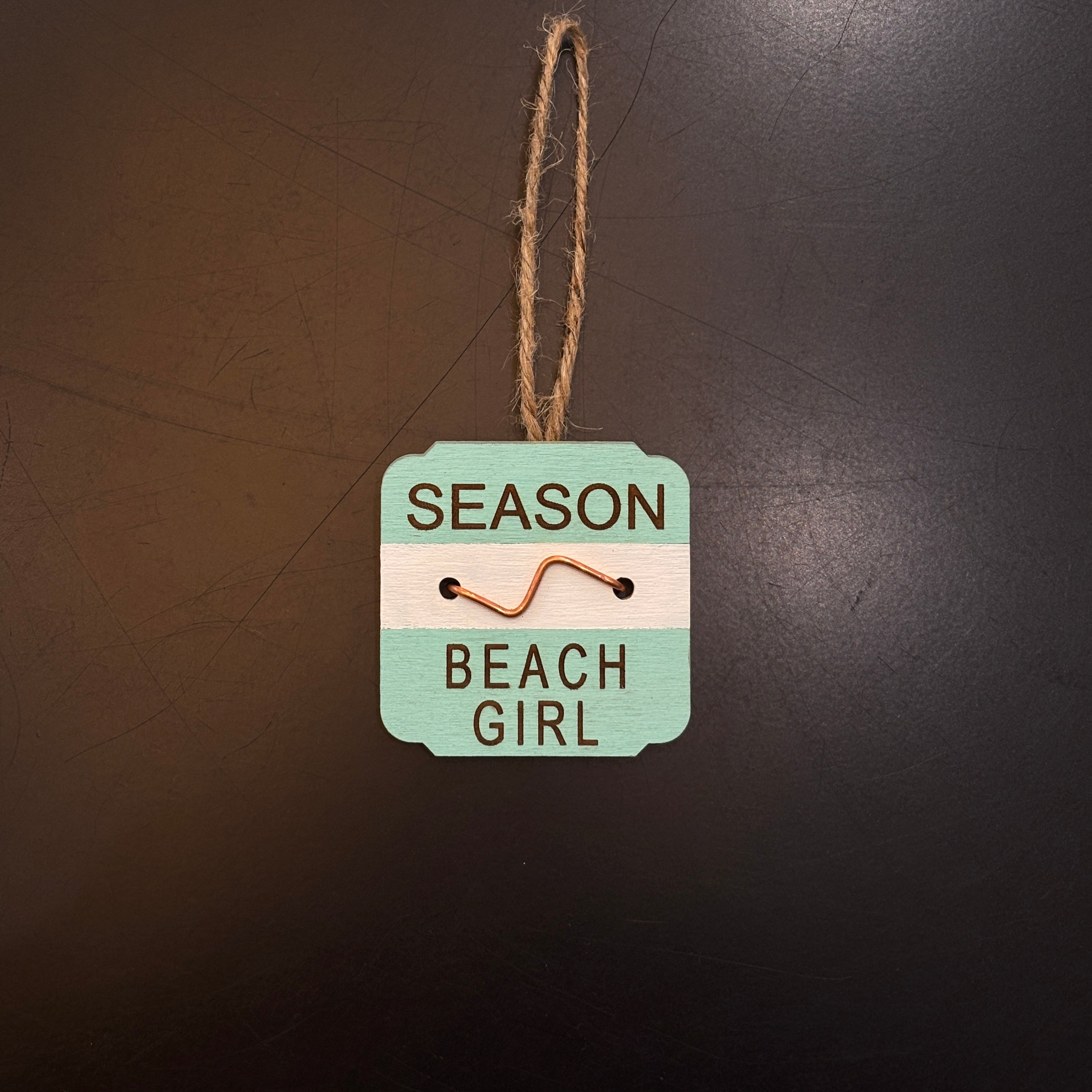 Shore Town Ornament - Beach Girl