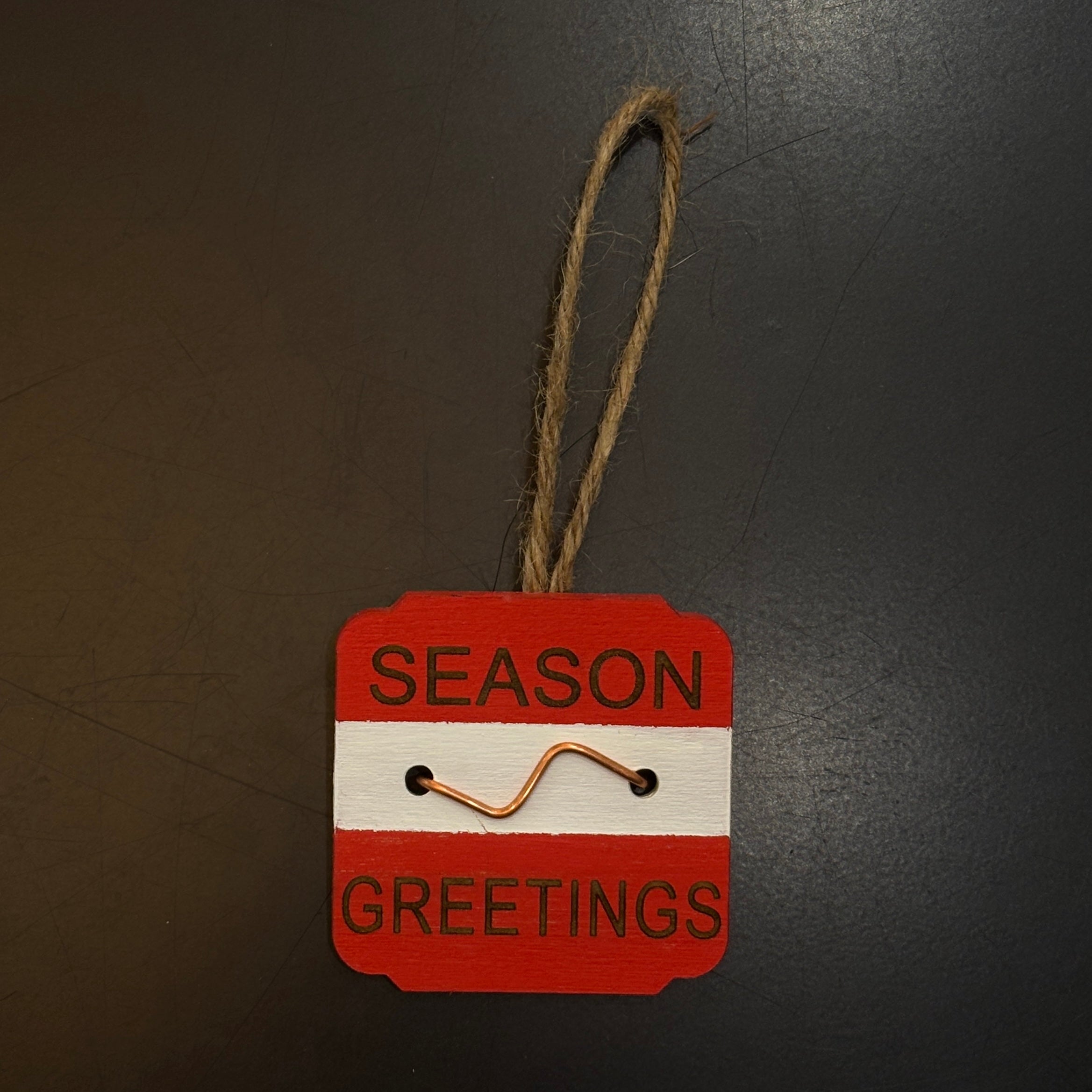 Shore Town Ornament - Greetings