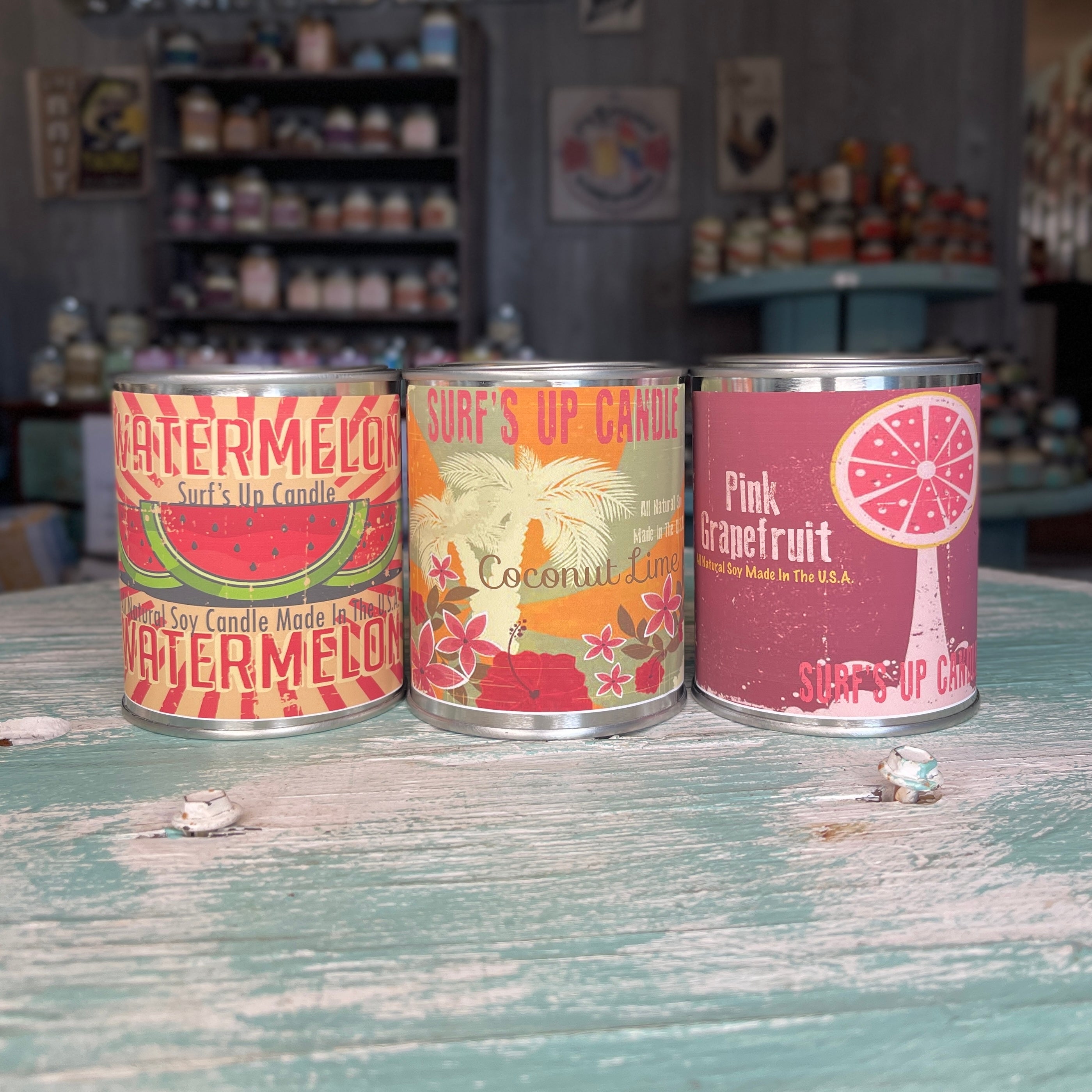 Tropical Paint Can Trio - Fruity Collection
