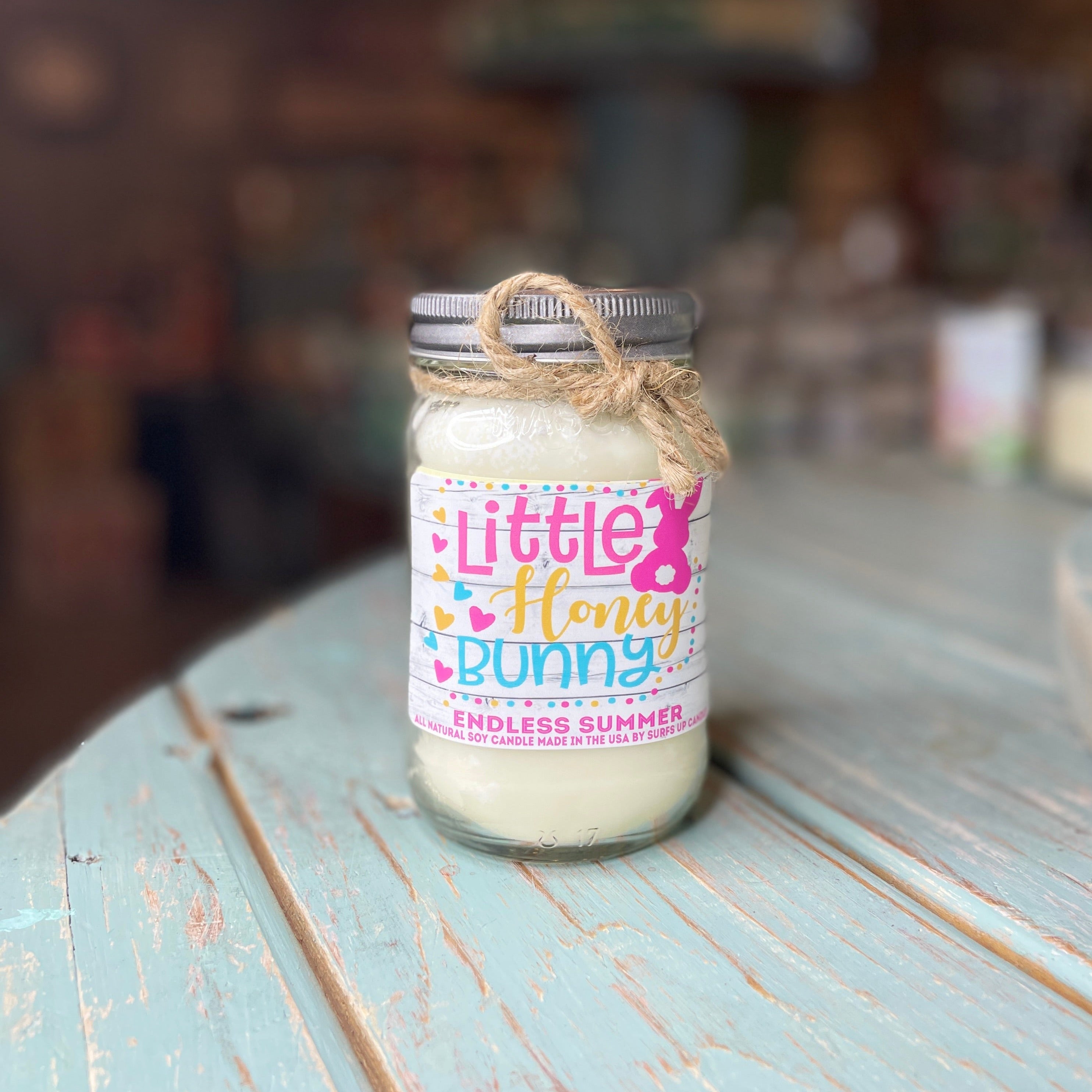 Endless Summer Easter Bunny Mason Jar - Easter Collection
