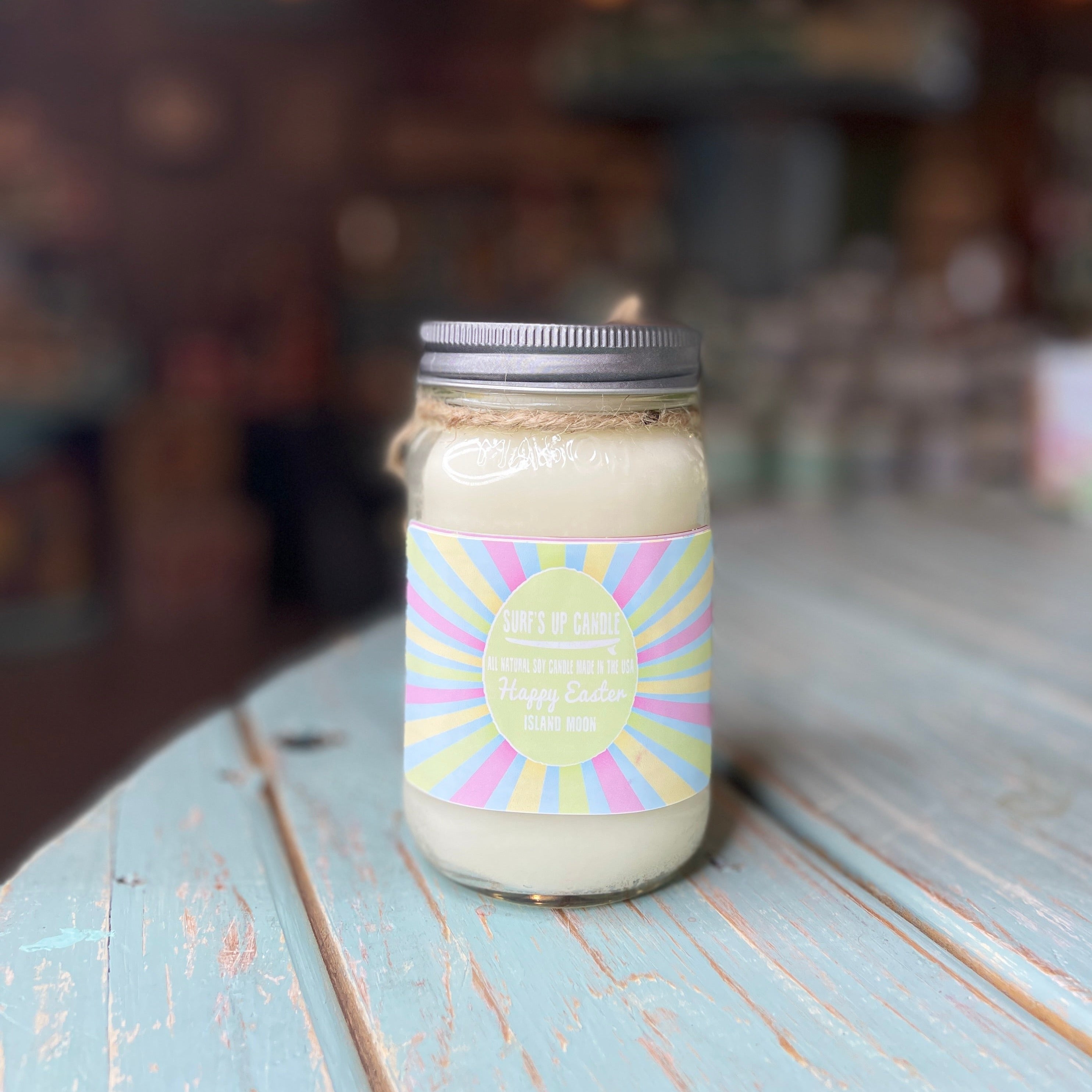 Island Moon Easter Eggs Mason Jar - Easter Collection