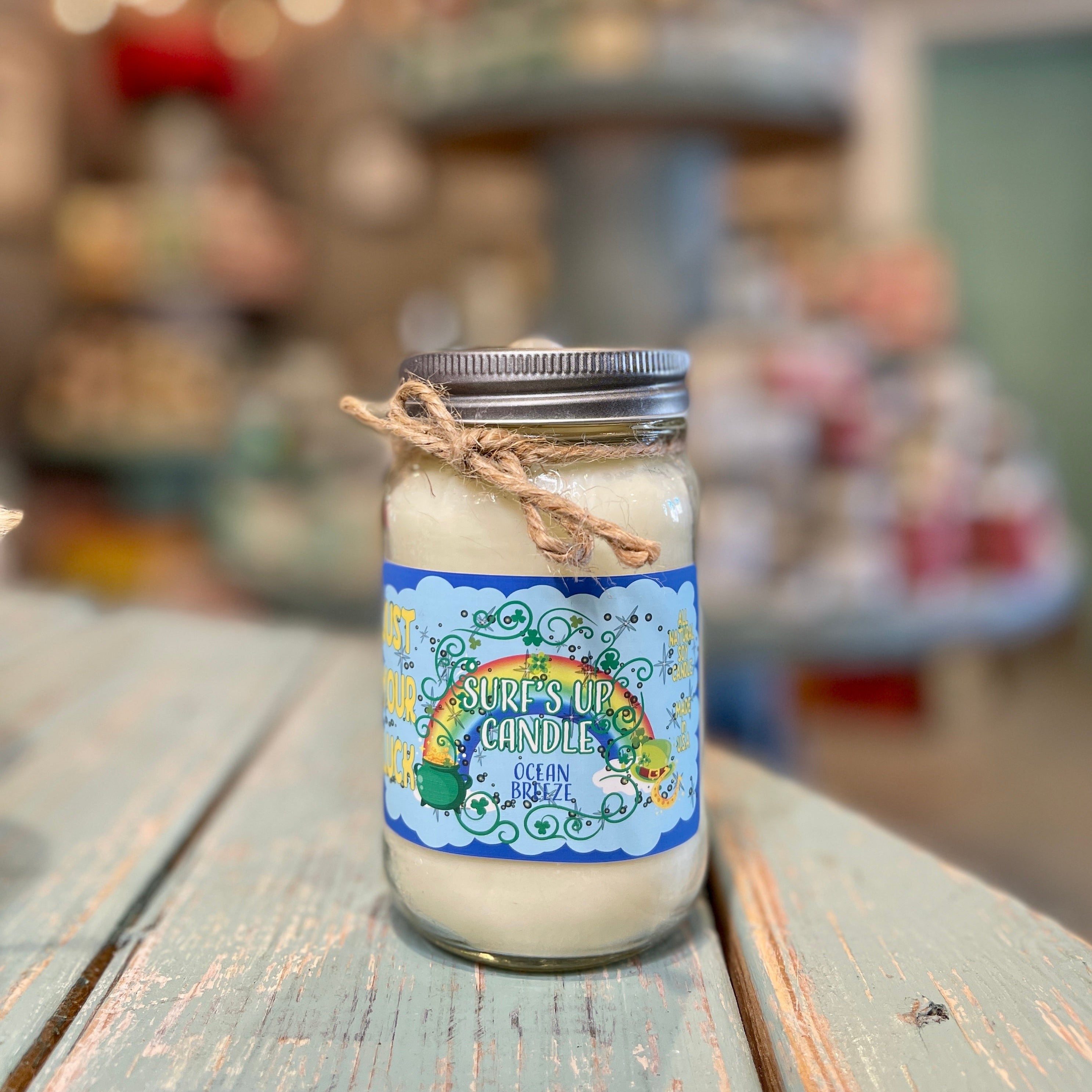 Just Your Luck Mason Jar Candle Trio - St. Patrick's Day Collection