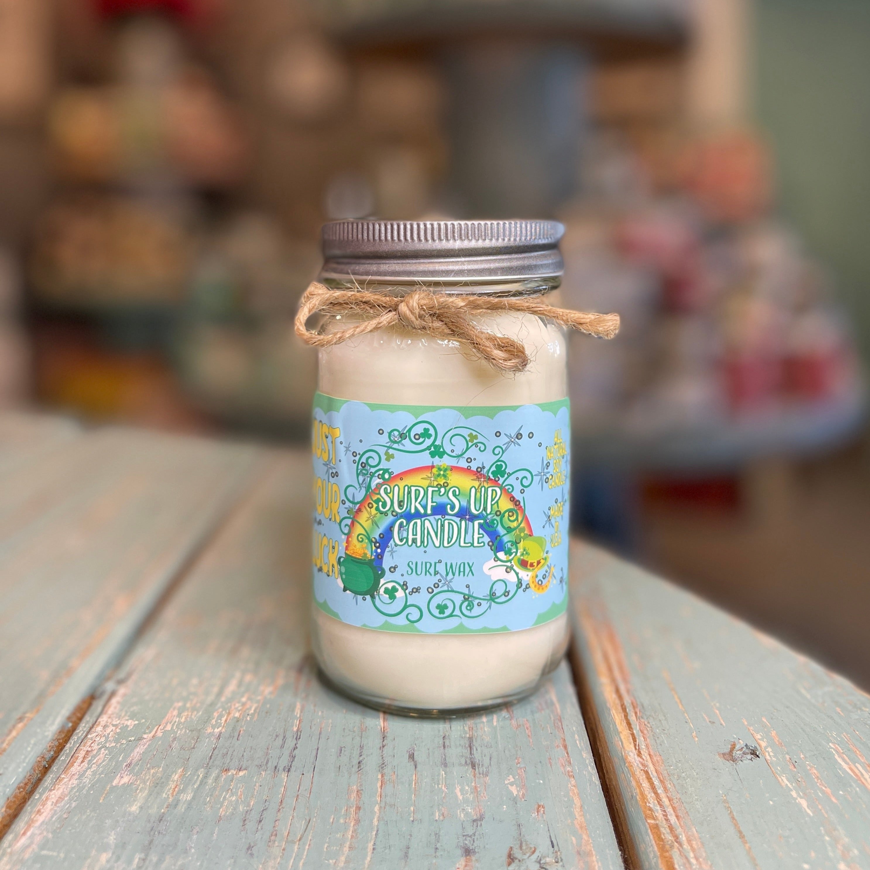 Just Your Luck Mason Jar Candle Trio - St. Patrick's Day Collection