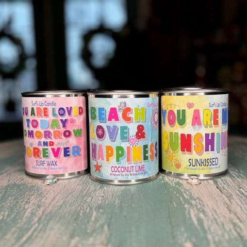 Sunshine Paint Can Candle Trio - Sunshine Collection