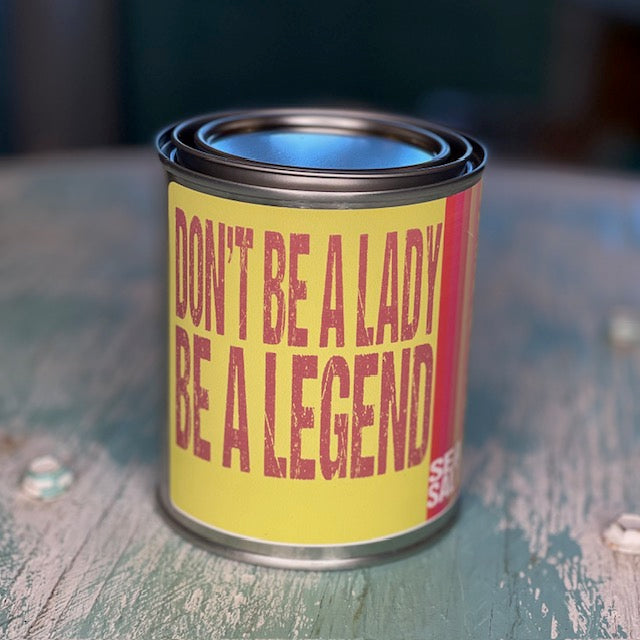 Don't Be a Legend Sea Salt Paint Can Candle - Not Your Mother's Collection