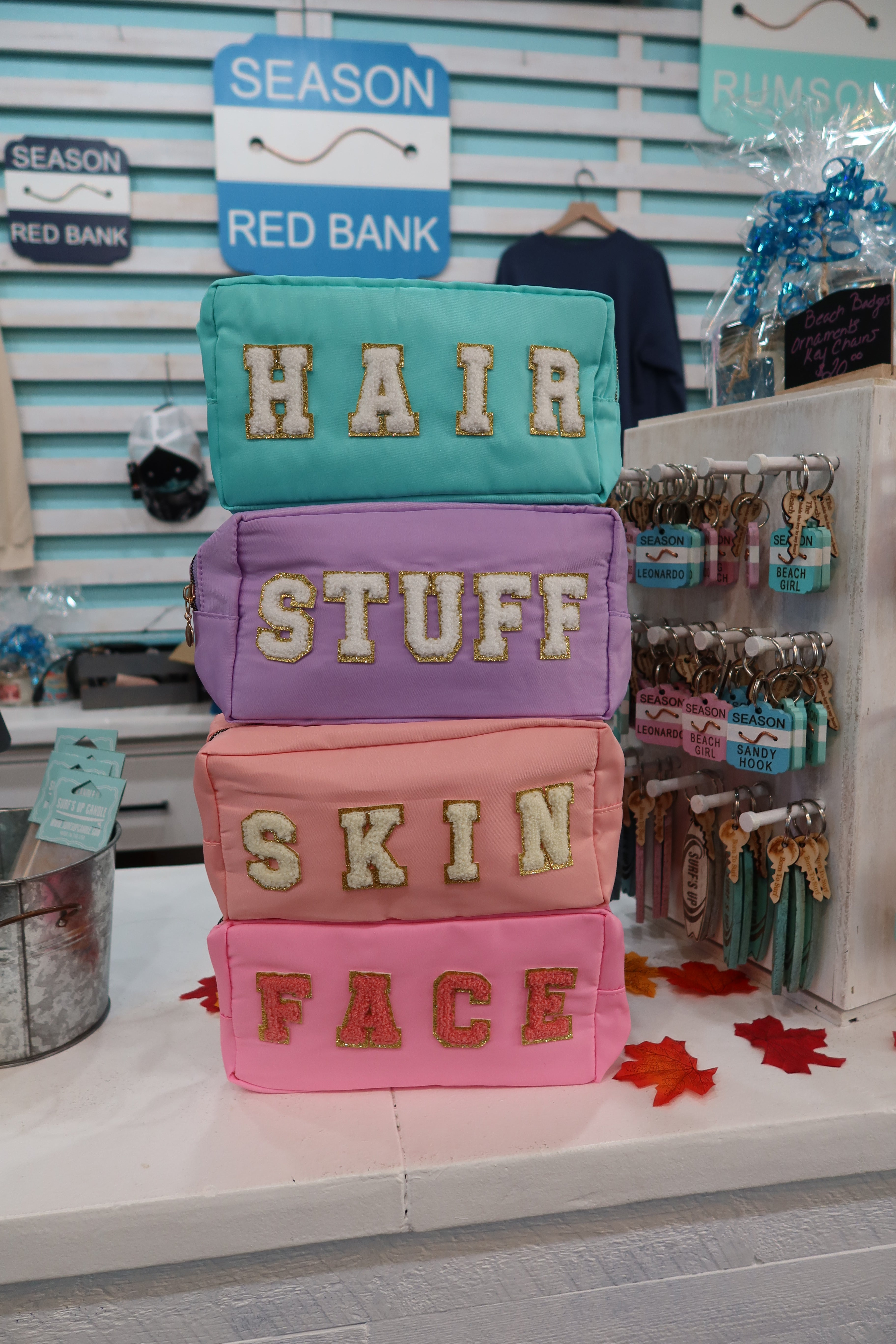 Large Labeled Toiletry Bag
